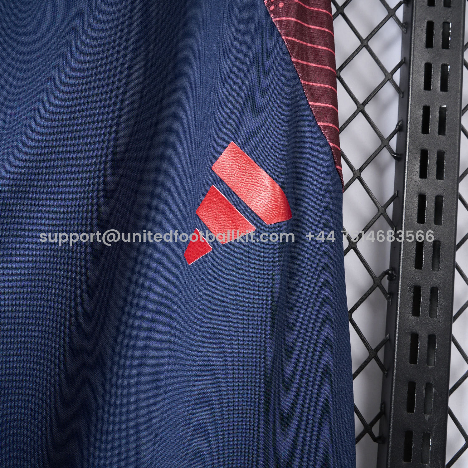 Unitedfootballkit.com | Olympique Lyonnais Lyon 24-25 Navy Blue Training Pants - Player Version -Customize Name, Number and Patch | Worldwide Shipping