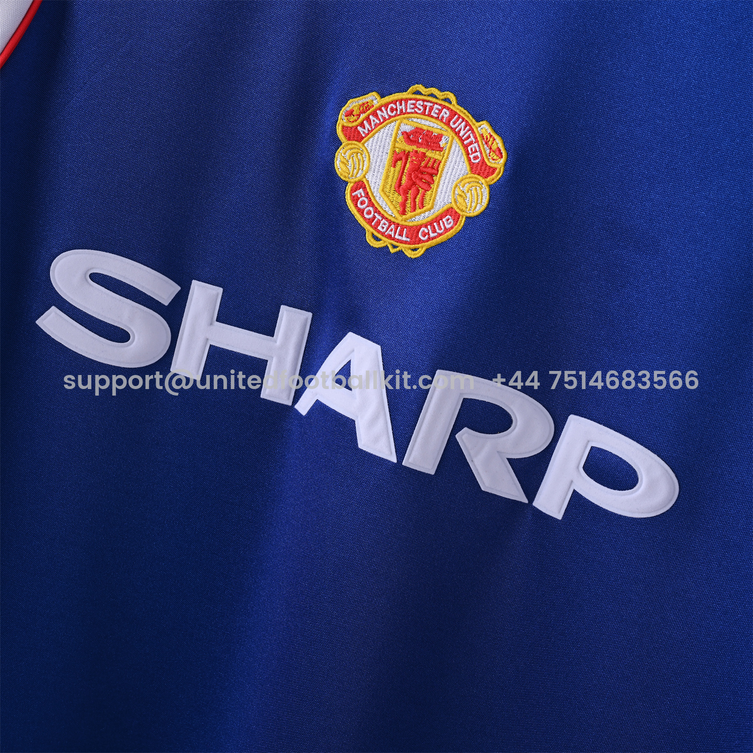 Unitedfootballkit.com | Retro Manchester United 84-86 Third Jersey -Customize Name, Number and Patch | Worldwide Shipping