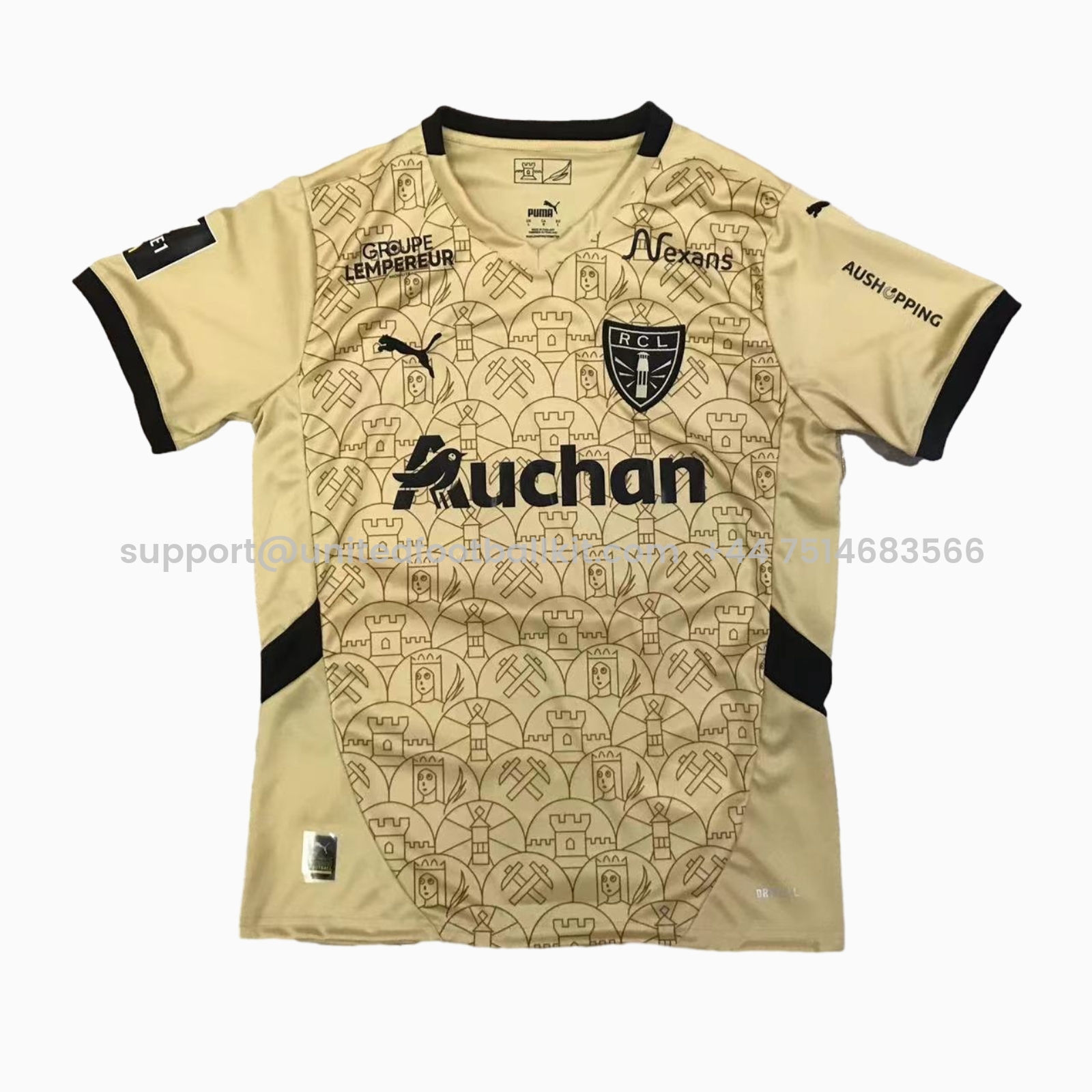 Unitedfootballkit.com | RC Lens 24-25 GK Special Jersey - Fans Version -Customize Name, Number and Patch | Worldwide Shipping