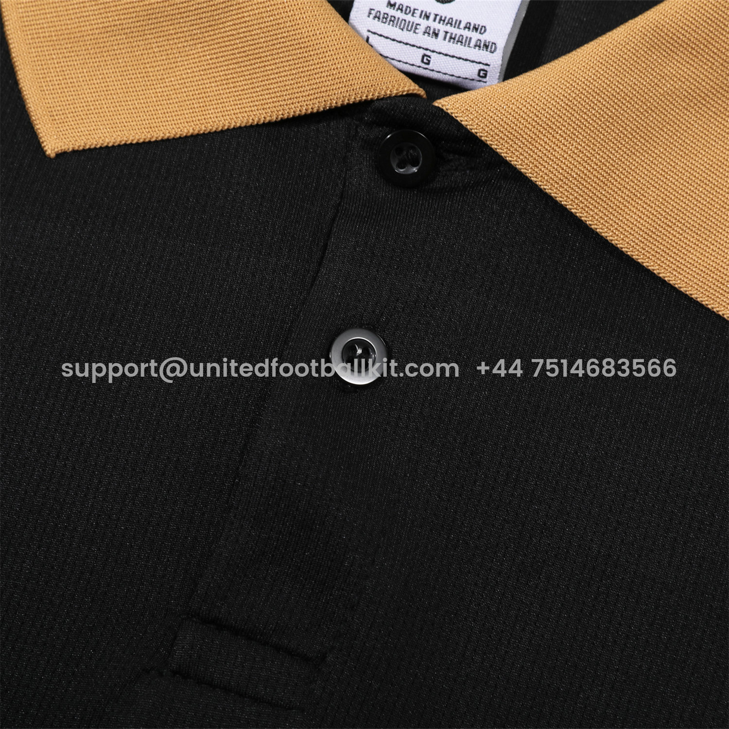 Unitedfootballkit.com | Barcelona 25-26 POLO Short-Sleeve Training Set - Black Top and Pants -Customize Name, Number and Patch | Worldwide Shipping