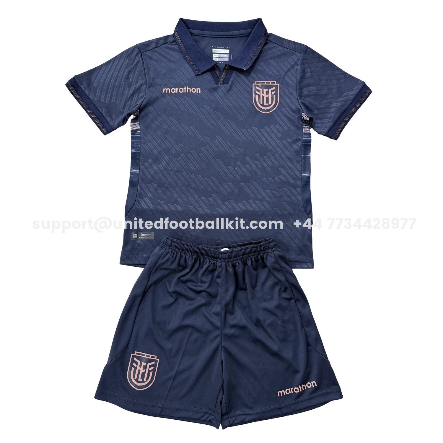 Unitedfootballkit.com | Ecuador 2026 Away Men's Adult Jersey Set - Fans Version -Customize Name, Number and Patch | Worldwide Shipping