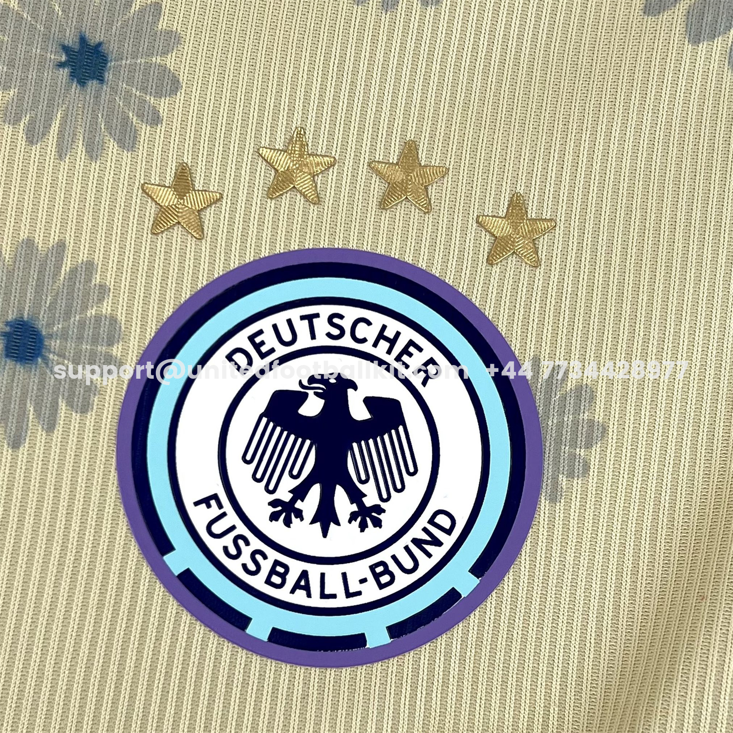 Unitedfootballkit.com | Germany 2026 Cream Special Jersey - Fans Version -Customize Name, Number and Patch | Worldwide Shipping