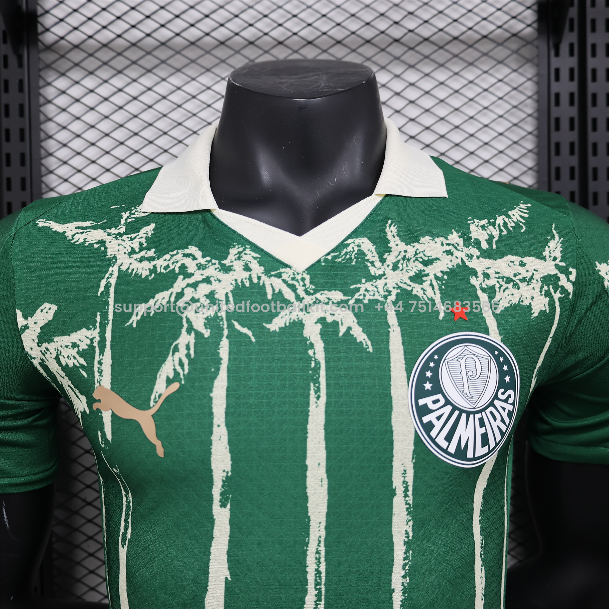 Unitedfootballkit.com | Palmeiras 2025 Home (Informal-release Version) Jersey - Player Version -Customize Name, Number and Patch | Worldwide Shipping
