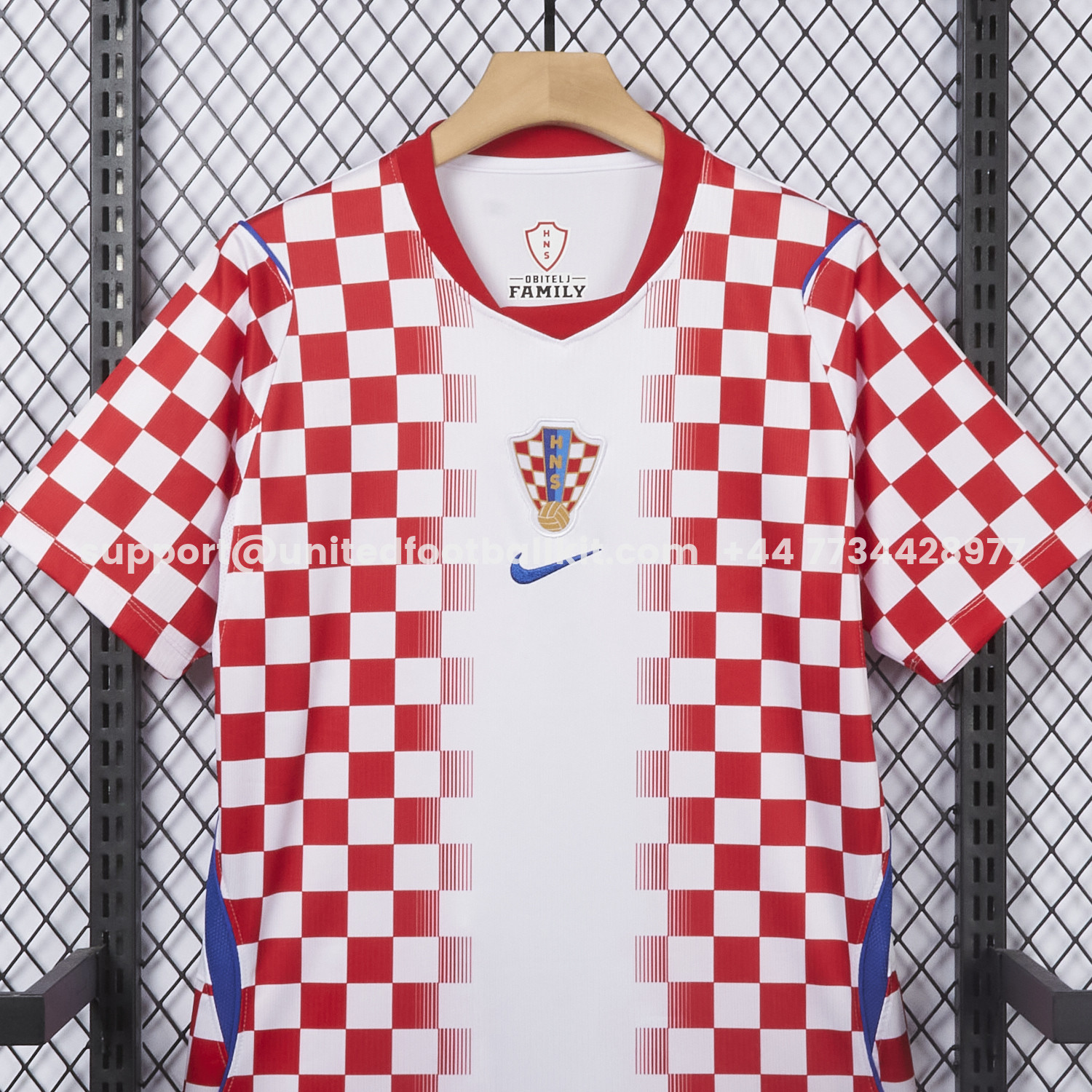 Unitedfootballkit.com | Croatia 2026 Home White And Red Jersey - Fans Version -Customize Name, Number and Patch | Worldwide Shipping
