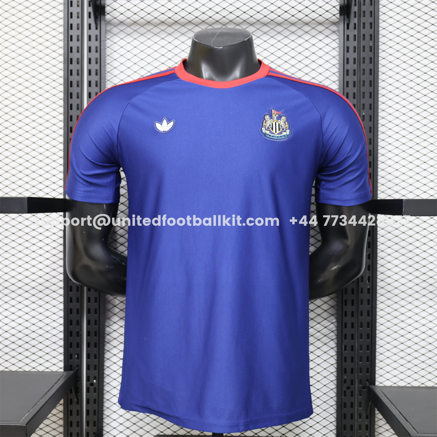 Unitedfootballkit.com | Newcastle United 25-26 Purple-Blue Casual Jersey - Player Version -Customize Name, Number and Patch | Worldwide Shipping