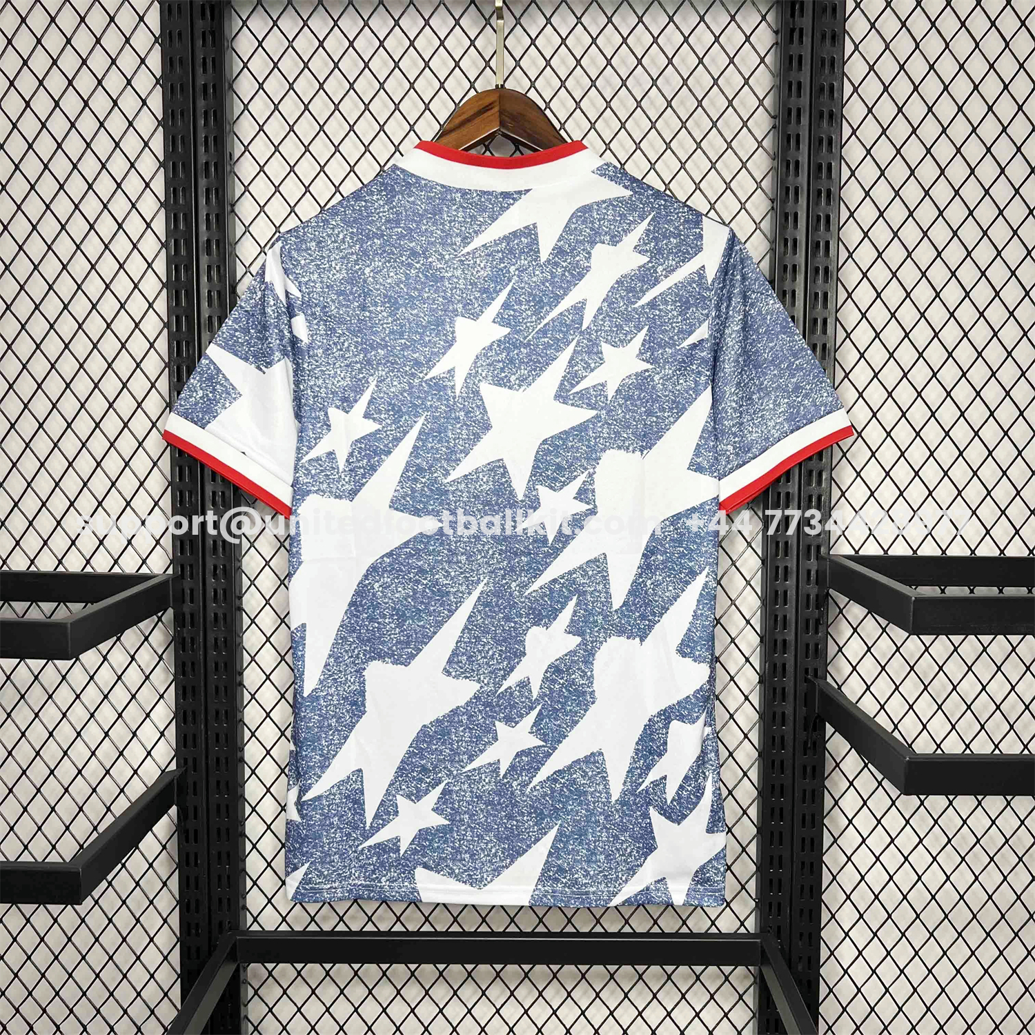 Unitedfootballkit.com | Retro United States USA 1994 Away Stadium Jersey -Customize Name, Number and Patch | Worldwide Shipping