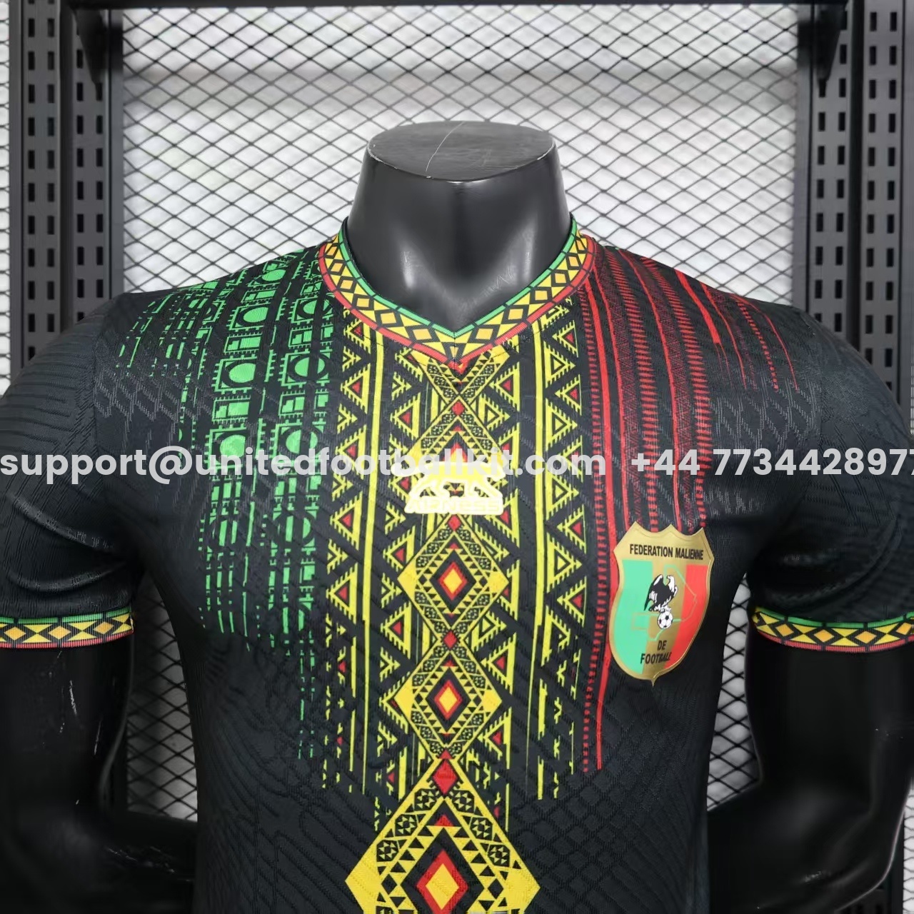 Unitedfootballkit.com | Mali 2026 Black Special Jersey - Player Version -Customize Name, Number and Patch | Worldwide Shipping