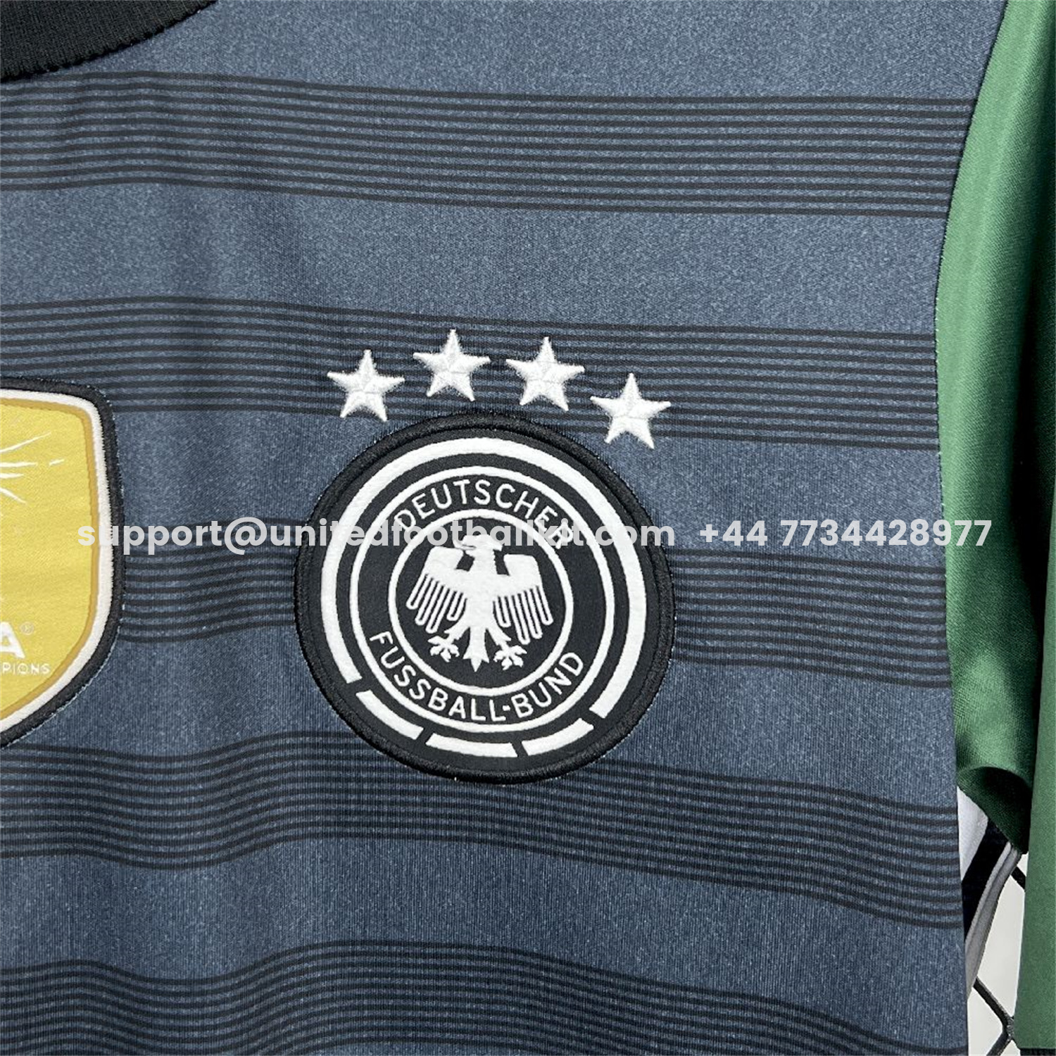 Unitedfootballkit.com | Germany 25-26 White And Black Special Jersey - Fans Version -Customize Name, Number and Patch | Worldwide Shipping