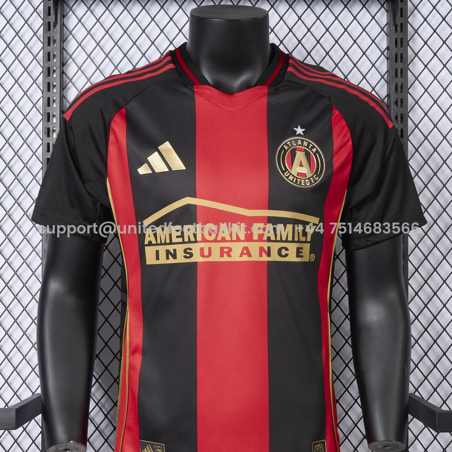 Unitedfootballkit.com | Atlanta United 25-26 Home Jersey - Player Version -Customize Name, Number and Patch | Worldwide Shipping