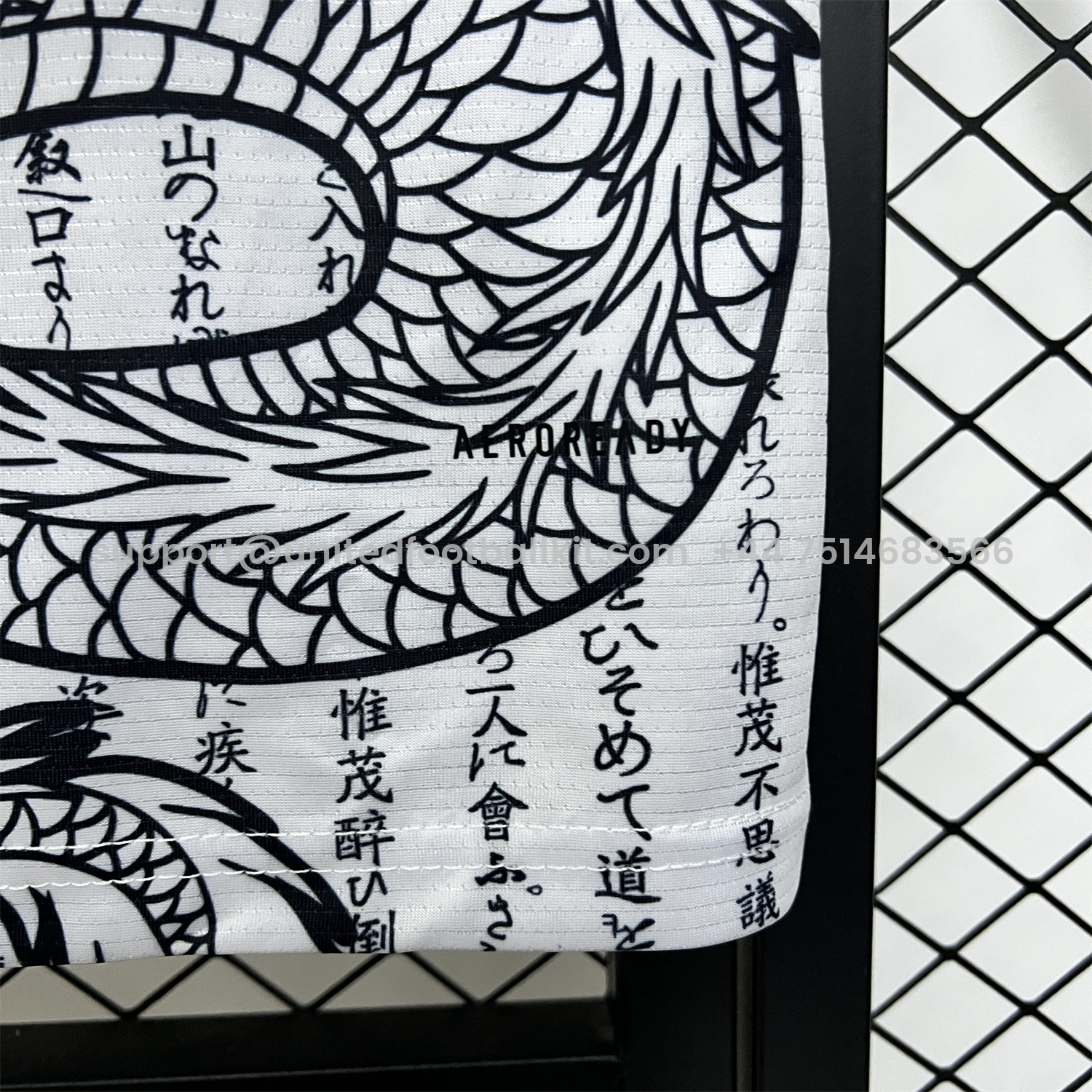 Unitedfootballkit.com | Japan 2024 Dragon and Inscription White Jersey - Fans Version -Customize Name, Number and Patch | Worldwide Shipping