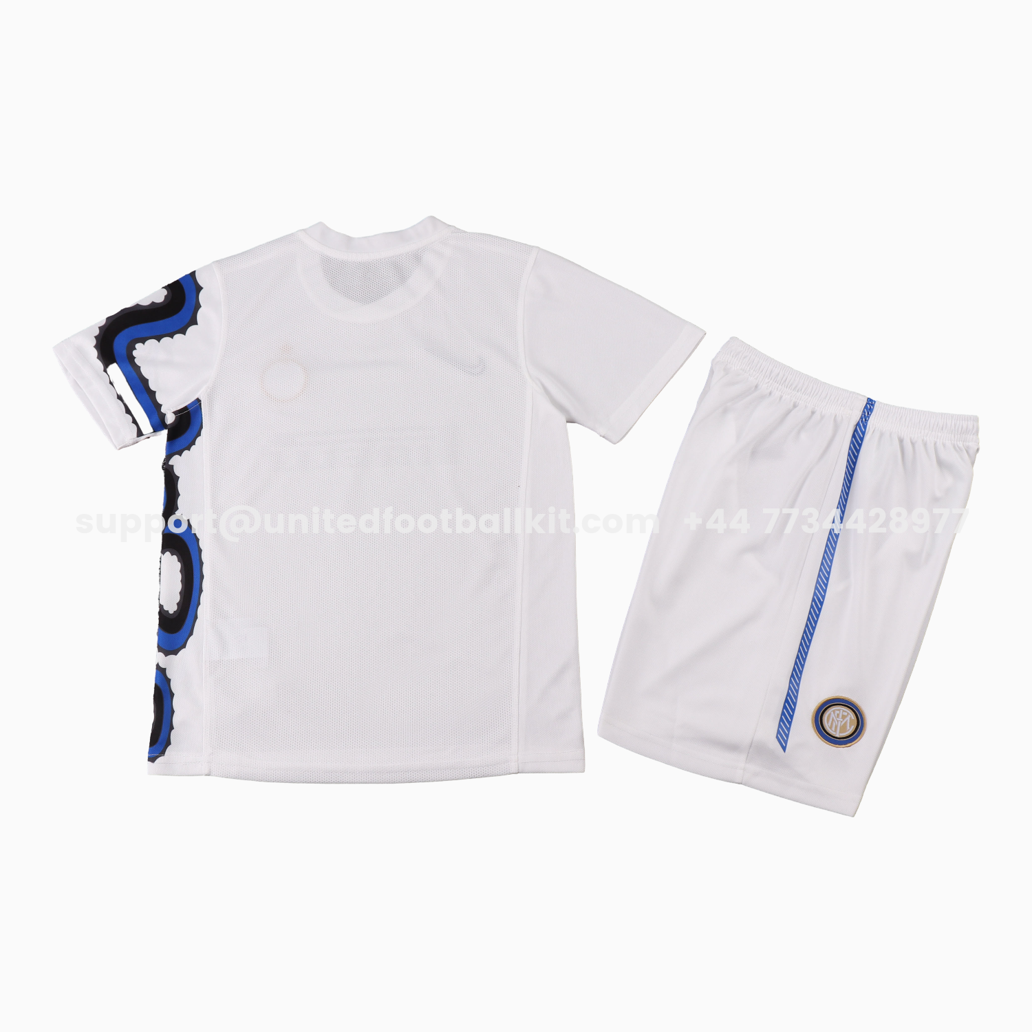 Unitedfootballkit.com | Retro Inter Milan 2010-11 Away Kids Kit -Customize Name, Number and Patch | Worldwide Shipping