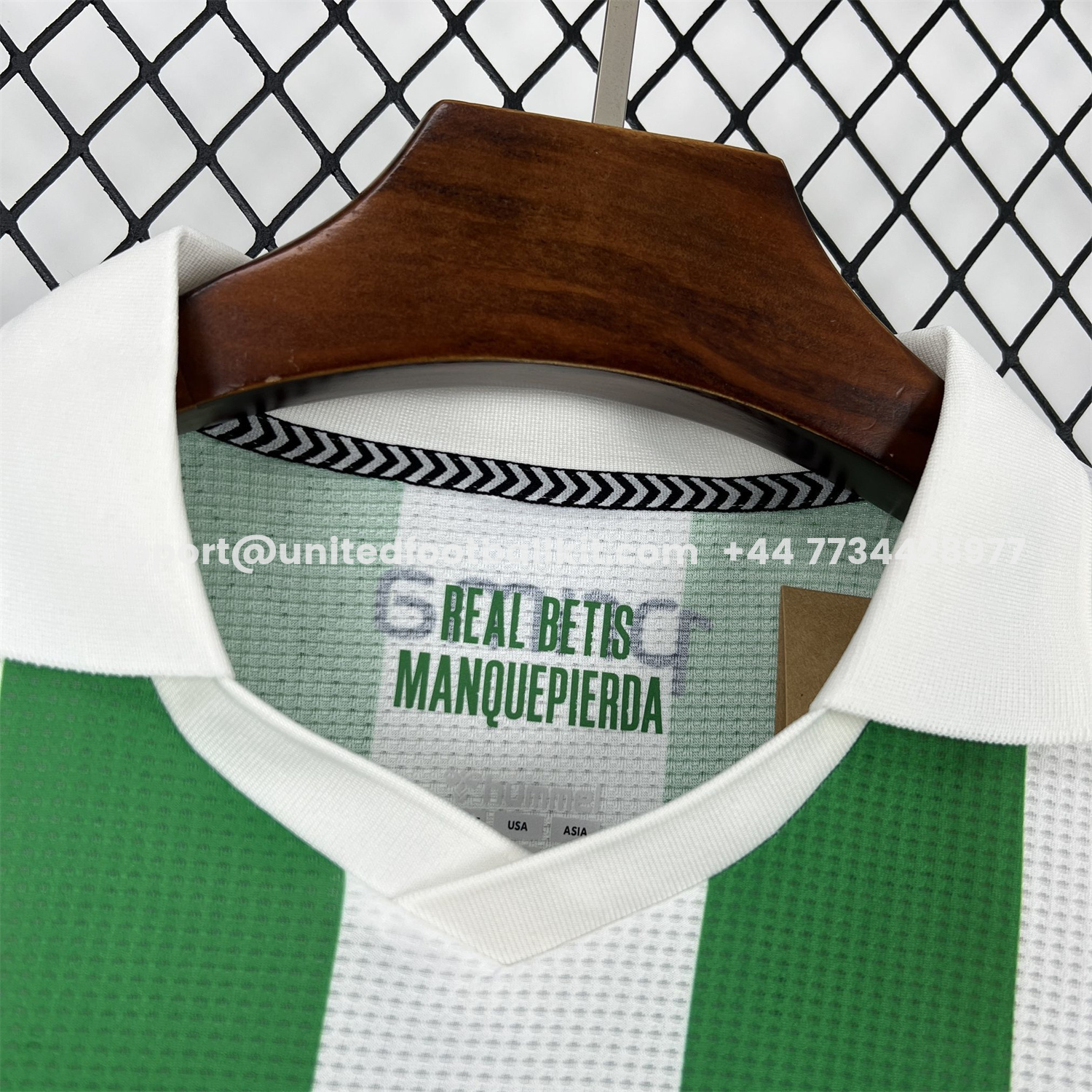 Unitedfootballkit.com | Real Betis 25-26 Retro Style Green Polo Jersey - Fans Version -Customize Name, Number and Patch | Worldwide Shipping
