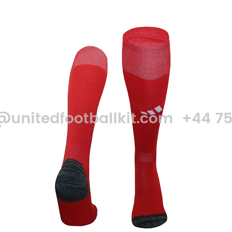 Unitedfootballkit.com | Benfica 24-25 Home Socks - Red -Customize Name, Number and Patch | Worldwide Shipping