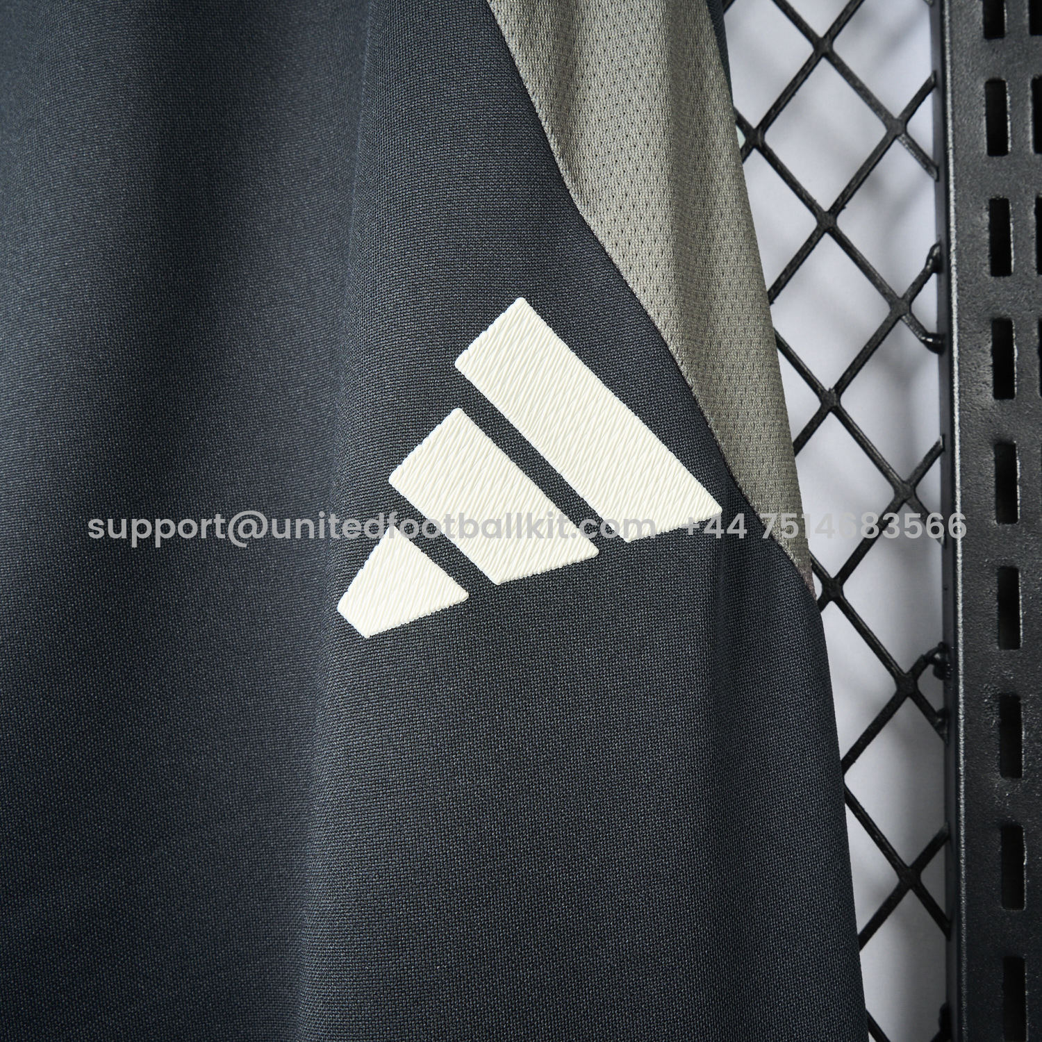 Unitedfootballkit.com | Real Madrid 24-25 Graphite Grey Training Pants - Player Version -Customize Name, Number and Patch | Worldwide Shipping