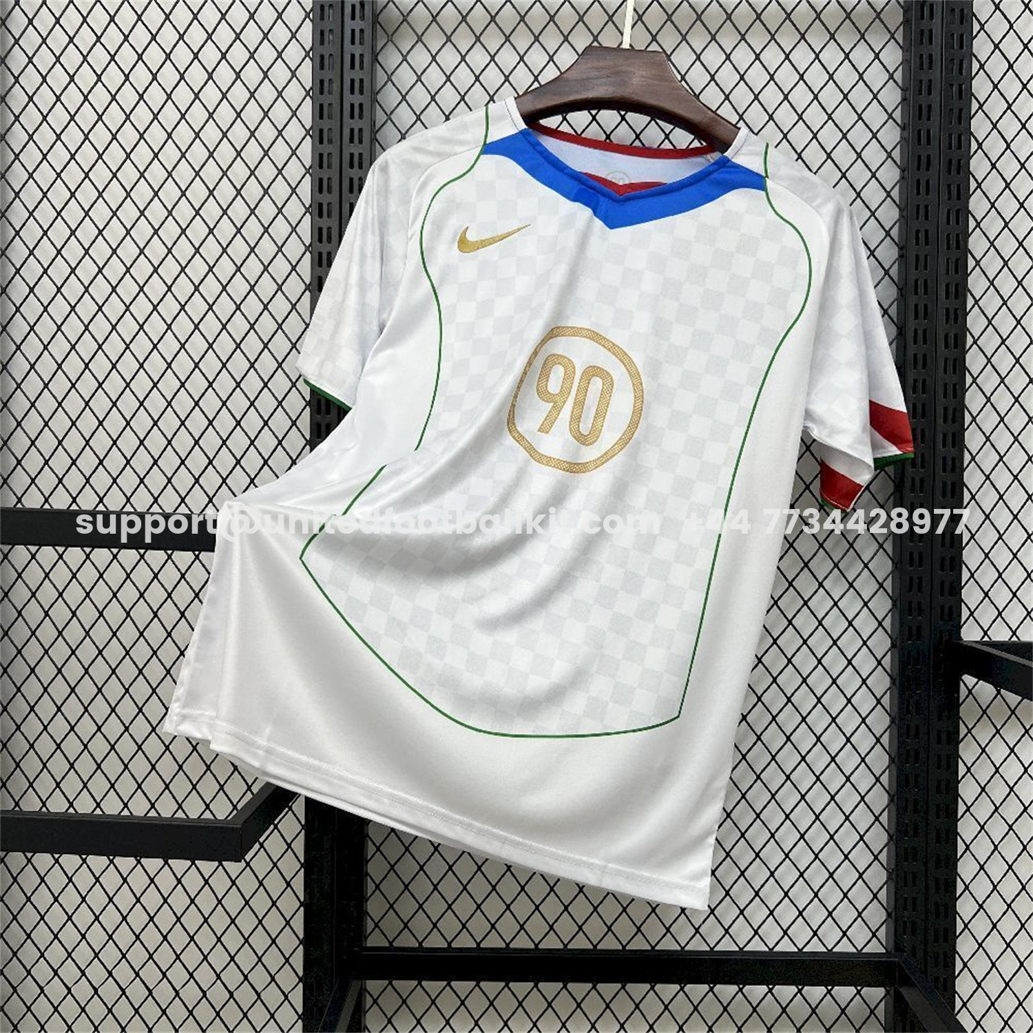 Unitedfootballkit.com | Italy 2026 T90 White Special Jersey -Customize Name, Number and Patch | Worldwide Shipping
