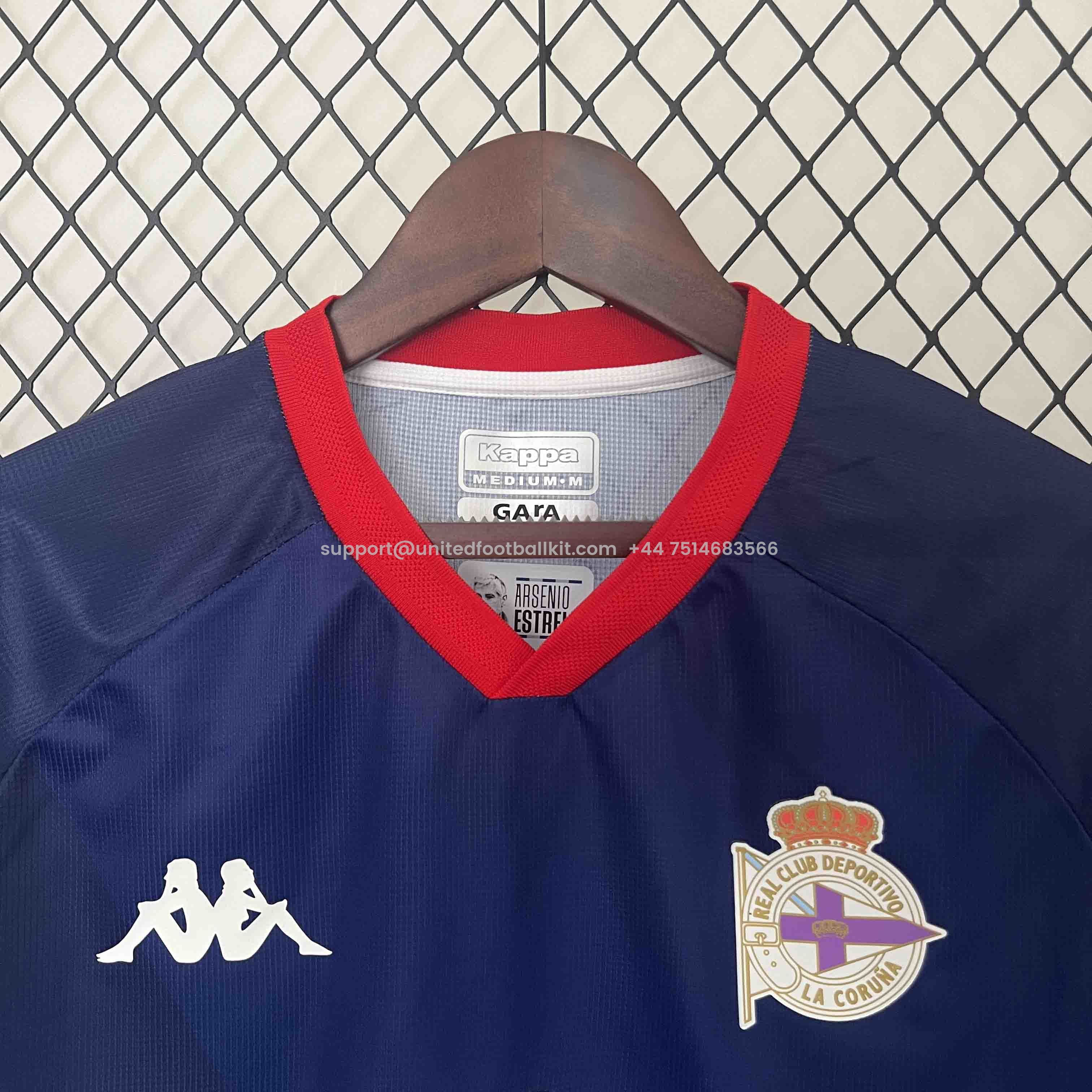 Unitedfootballkit.com | Deportivo de La Coruña 24-25 Third Jersey - Fans Version -Customize Name, Number and Patch | Worldwide Shipping