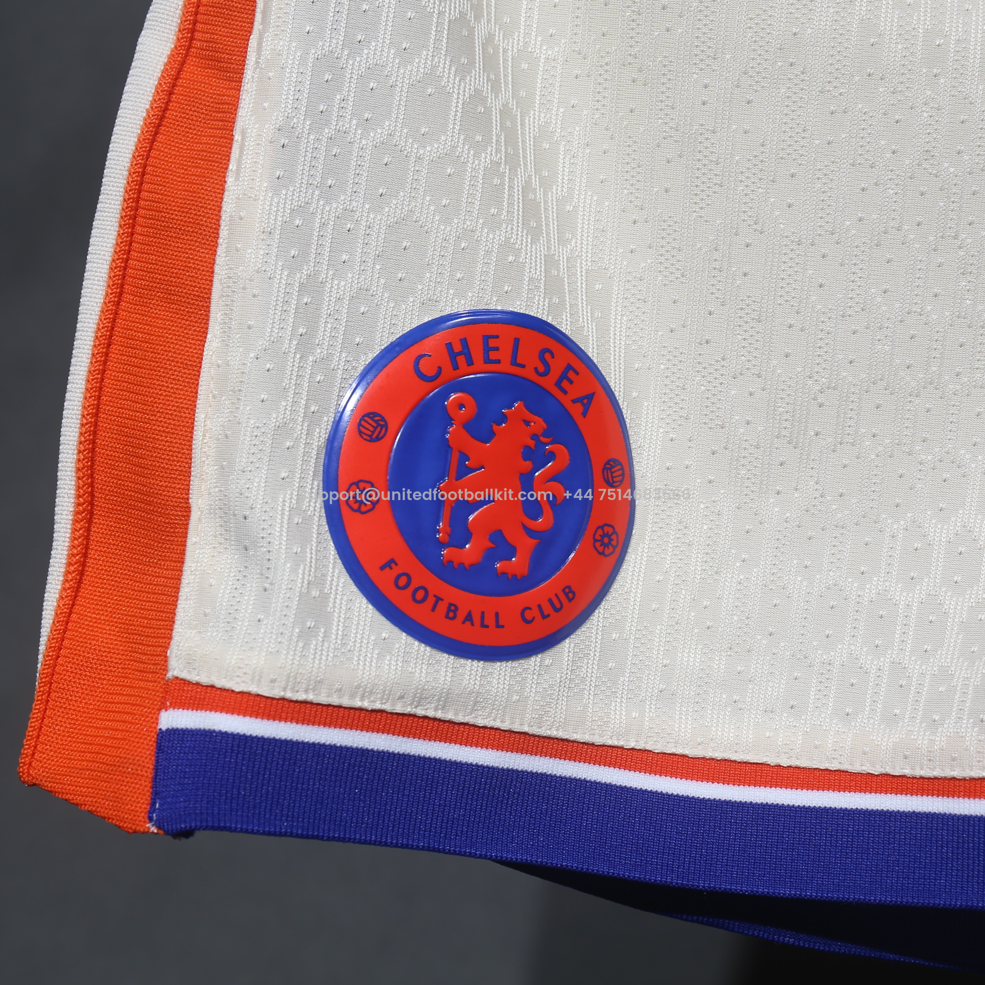 Unitedfootballkit.com | C.H.E.L.S.E.A 24-25 Away Shorts - Player Version -Customize Name, Number and Patch | Worldwide Shipping
