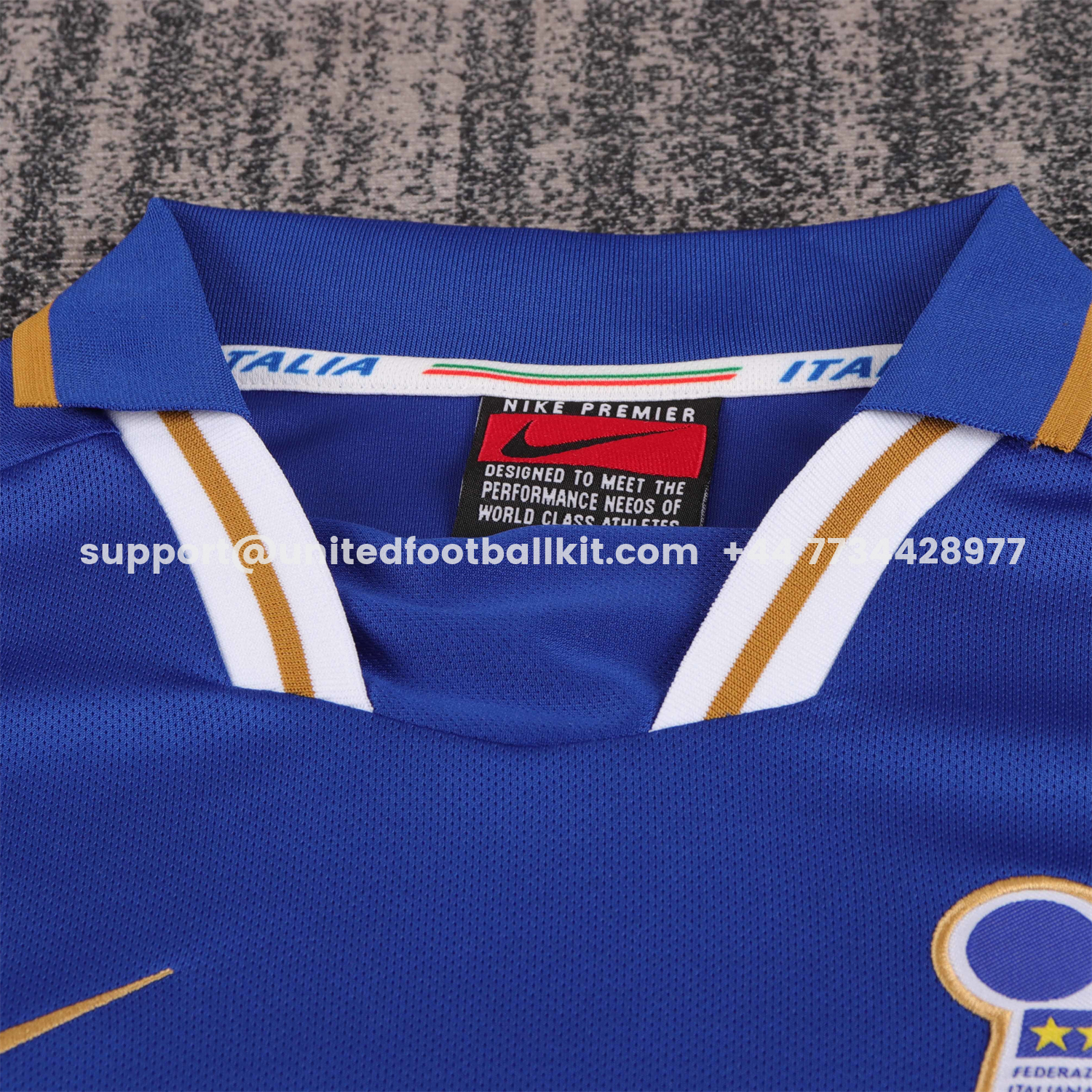 Unitedfootballkit.com | Retro Italy 1996 Home Kids Kit -Customize Name, Number and Patch | Worldwide Shipping