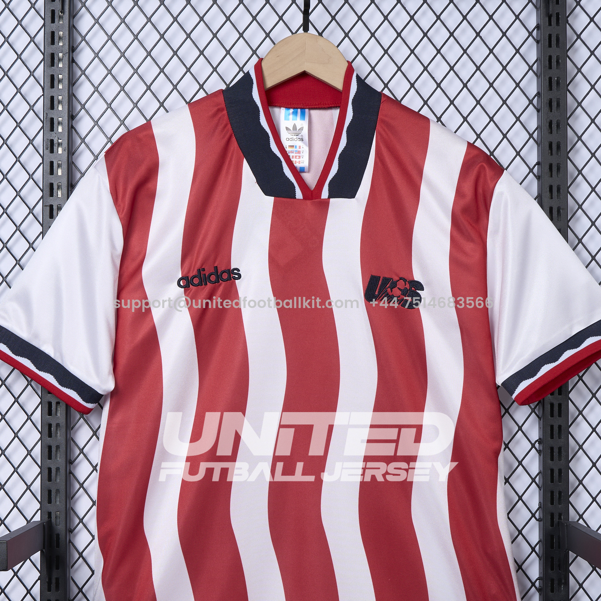 Unitedfootballkit.com | Retro America 1994 Home Jersey -Customize Name, Number and Patch | Worldwide Shipping