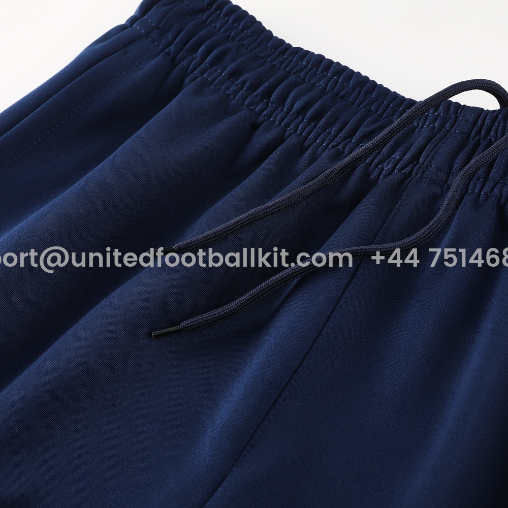 Unitedfootballkit.com | Italy 24-25 Training Hoodie Set - Royal Blue Hoodie and Pants -Customize Name, Number and Patch | Worldwide Shipping