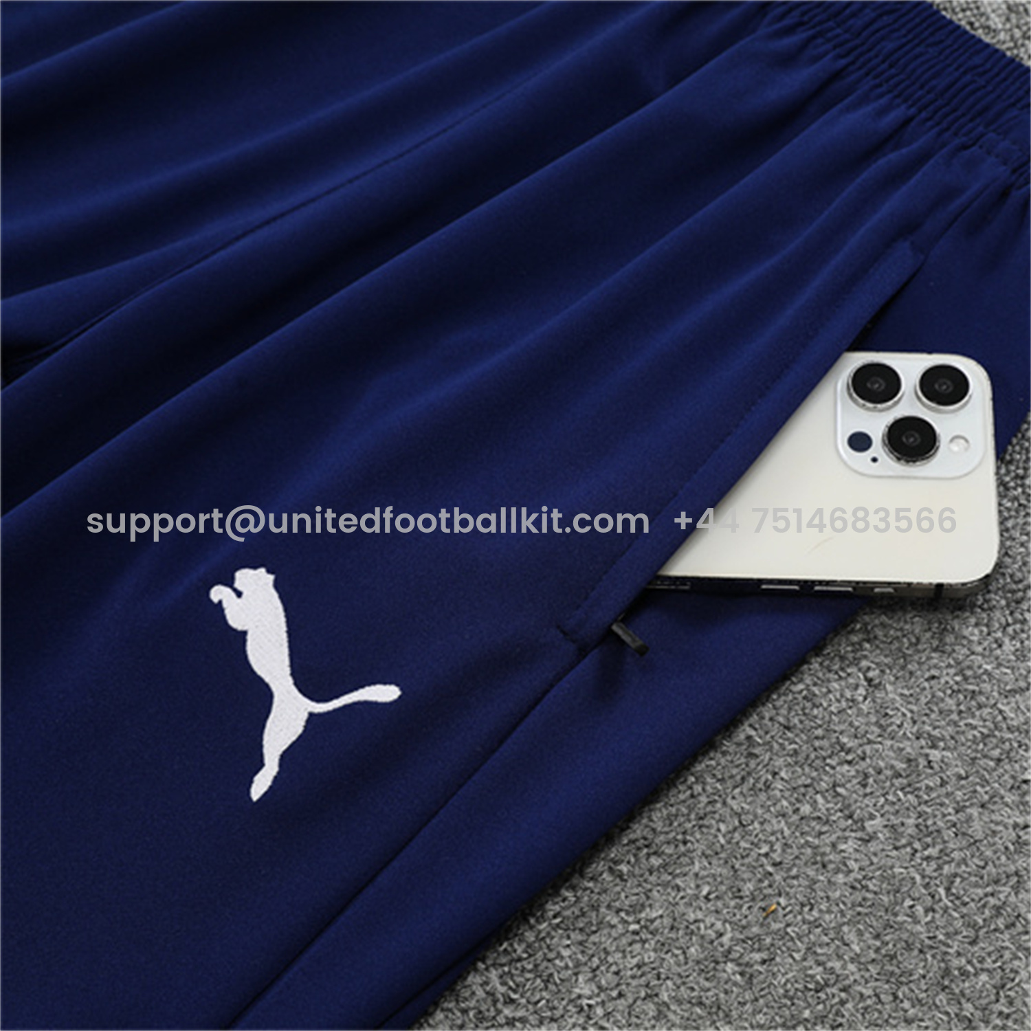 Unitedfootballkit.com | Manchester City 25-26 Kids Long Sleeve Training Set -Light Blue Top & Deep Blue Pants -Customize Name, Number and Patch | Worldwide Shipping