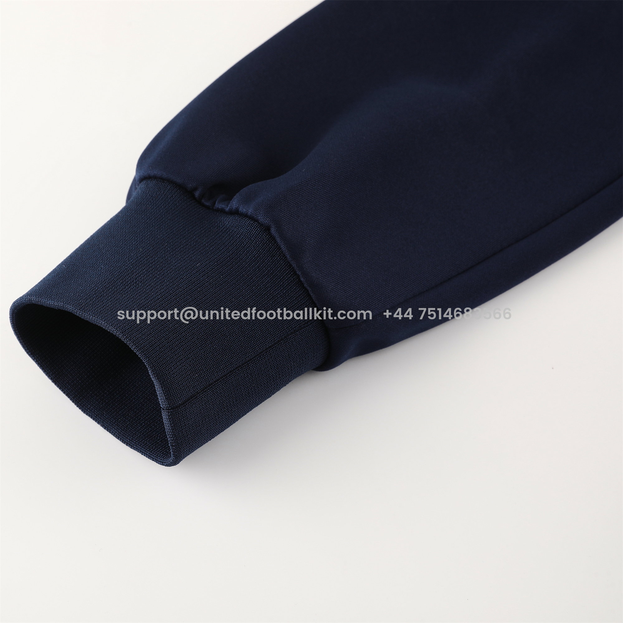 Unitedfootballkit.com | France 24-25 Jacket Training Tracksuit - Sky Blue -Customize Name, Number and Patch | Worldwide Shipping