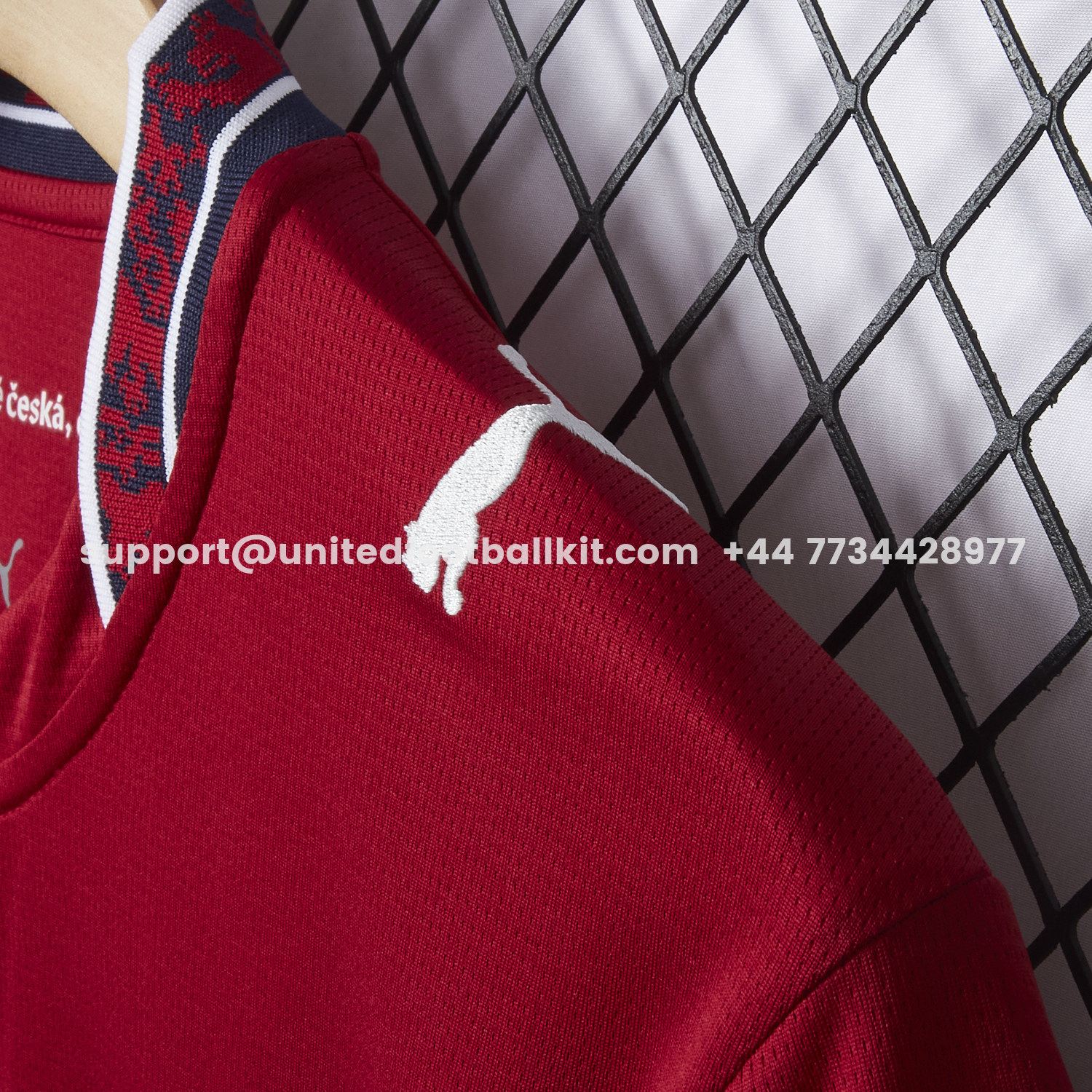 Unitedfootballkit.com | Czech Republic 2026 Home Jersey - Fans Version -Customize Name, Number and Patch | Worldwide Shipping