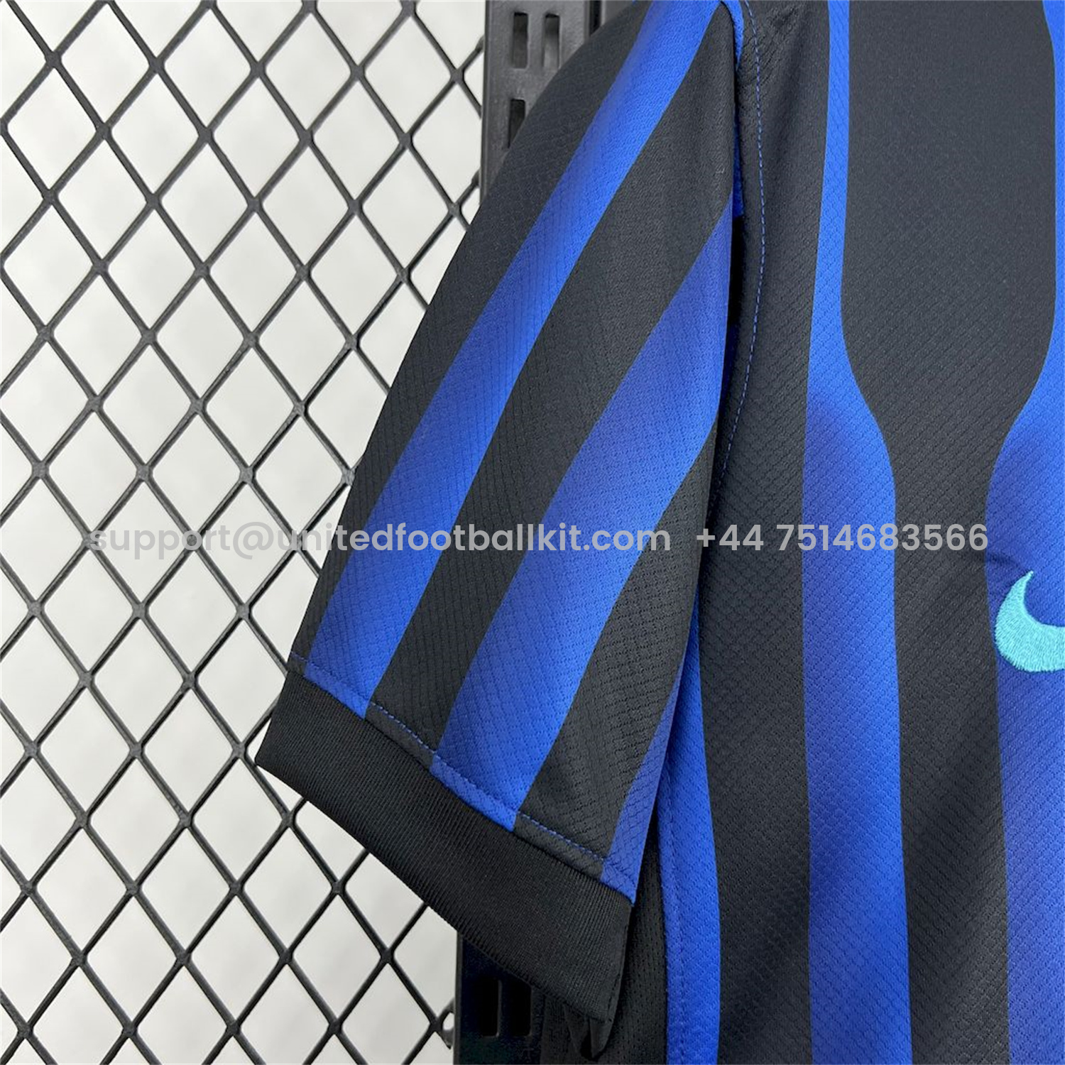 Unitedfootballkit.com | Inter Milan 25-26 Home Unsponsored Jersey - Fans Version -Customize Name, Number and Patch | Worldwide Shipping