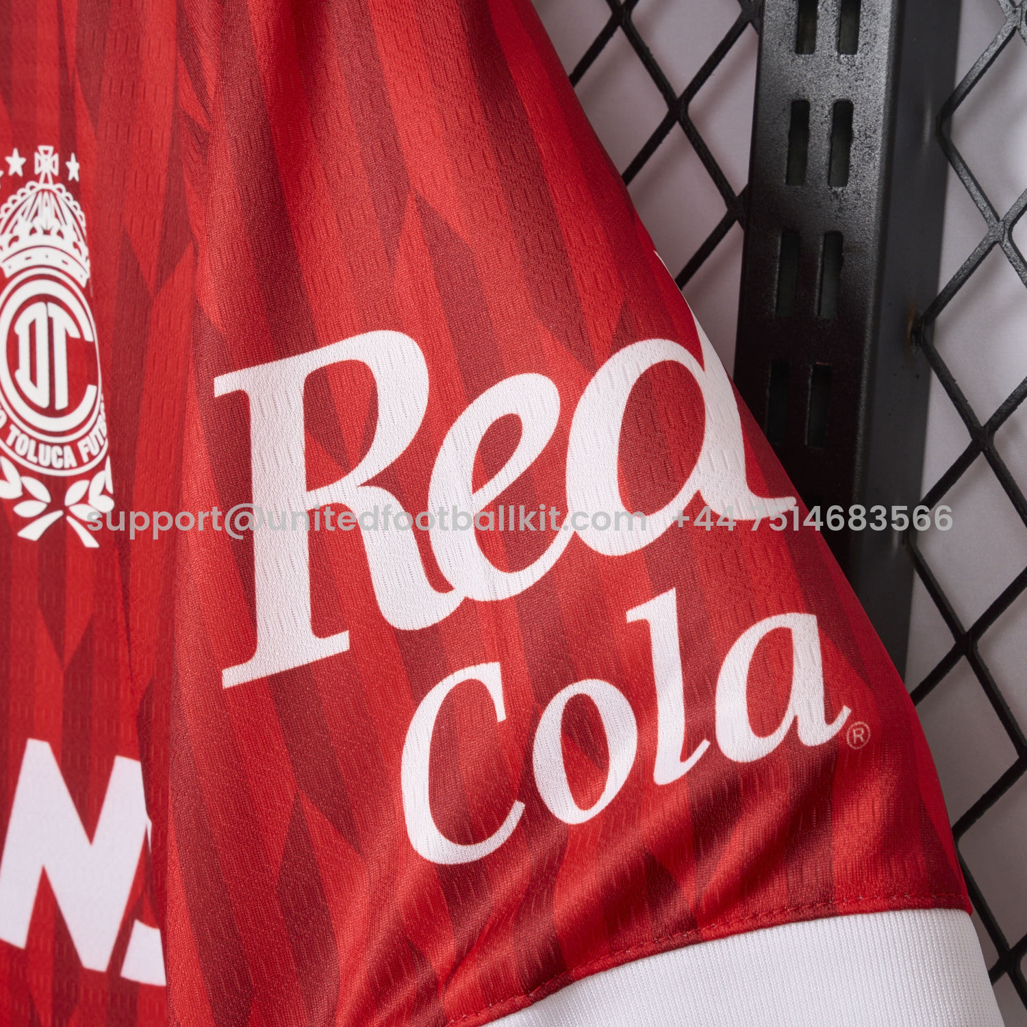 Unitedfootballkit.com | Toluca 24-25 Home Jersey - Fans Version -Customize Name, Number and Patch | Worldwide Shipping