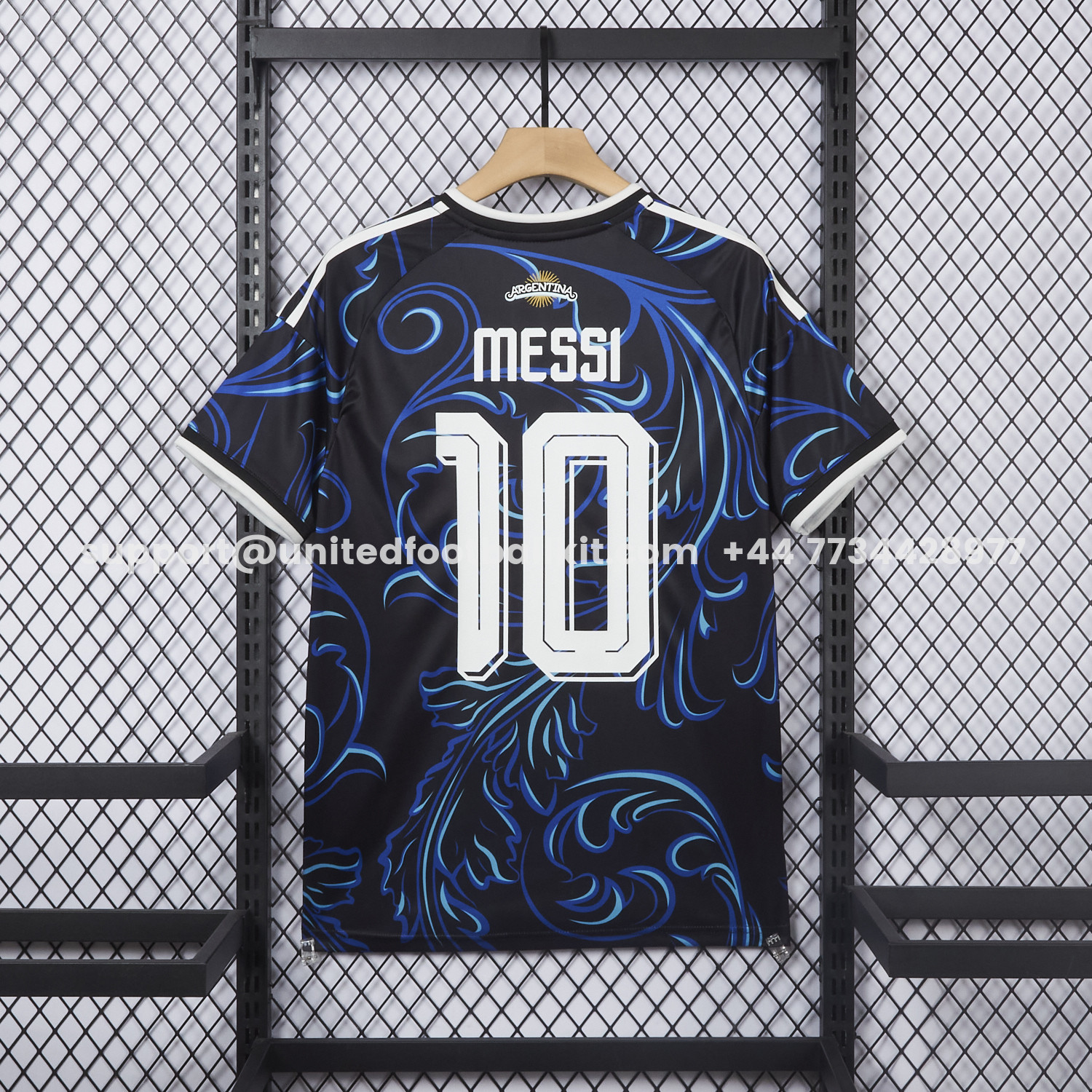 Unitedfootballkit.com | Argentina 2026 Away Deep Blue Jersey - Fans Version -Customize Name, Number and Patch | Worldwide Shipping