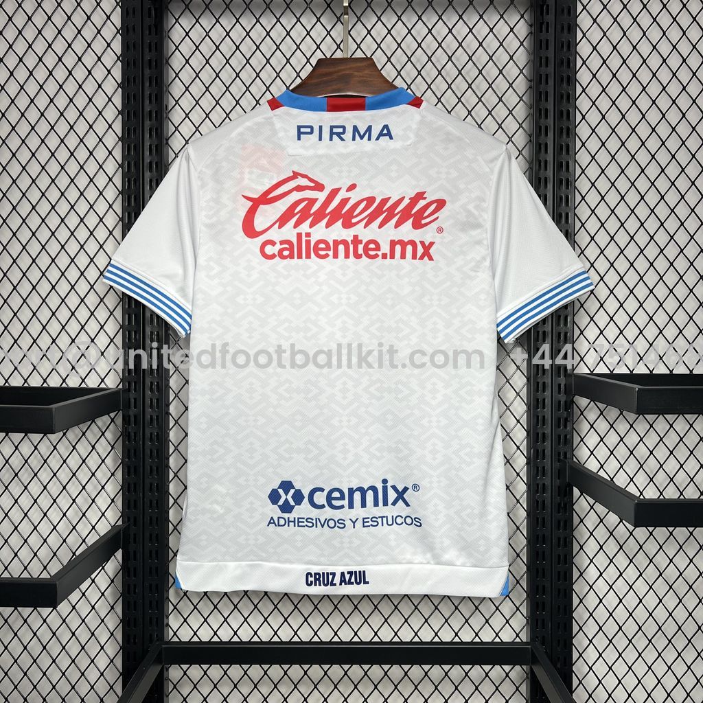 Unitedfootballkit.com | Cruz Azul 24-25 Away Jersey - Fans Version -Customize Name, Number and Patch | Worldwide Shipping