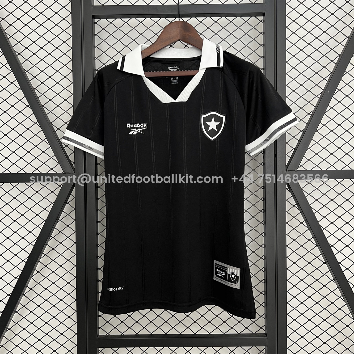 Unitedfootballkit.com | Women's Botafogo 25-26 Away Unsponsored Jersey -Customize Name, Number and Patch | Worldwide Shipping