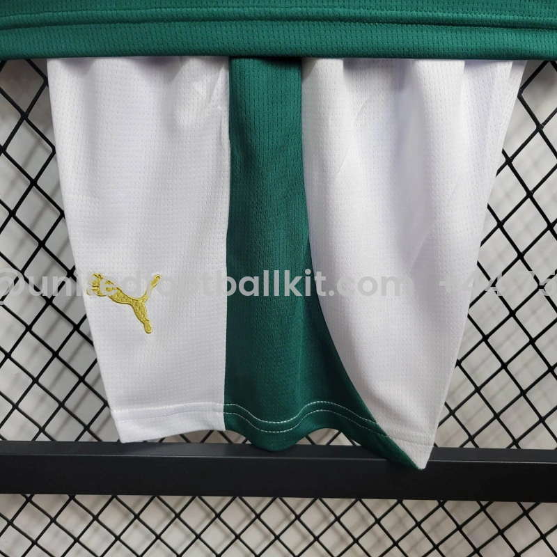 Unitedfootballkit.com | Palmeiras 2024 Home Stadium Kids Kit -Customize Name, Number and Patch | Worldwide Shipping