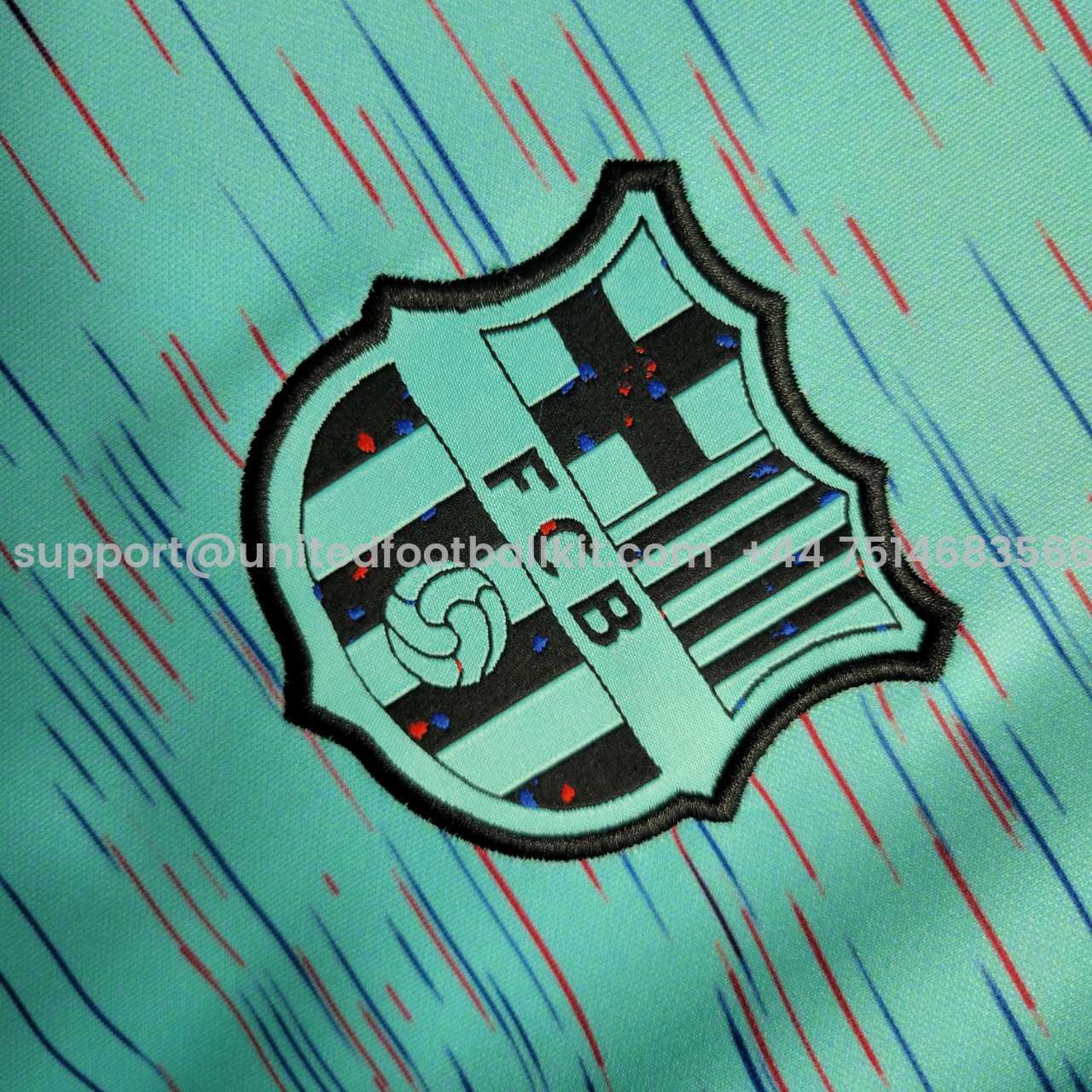 Unitedfootballkit.com | Barcelona 23-24 Third Jersey - Fans Version -Customize Name, Number and Patch | Worldwide Shipping