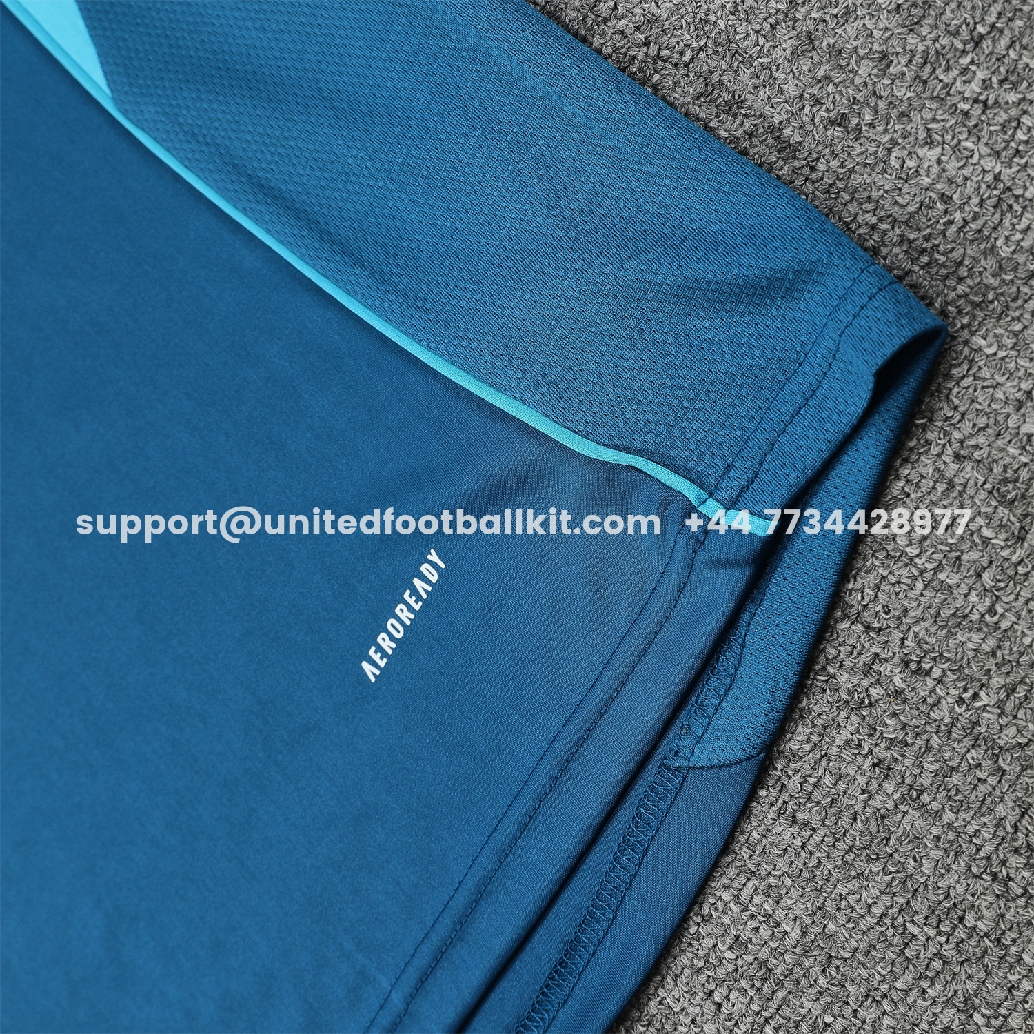 Unitedfootballkit.com | Club América 25-26 Short-Sleeve Training Set - Royal Blue With Light Blue Accents Top & Pants -Customize Name, Number and Patch | Worldwide Shipping