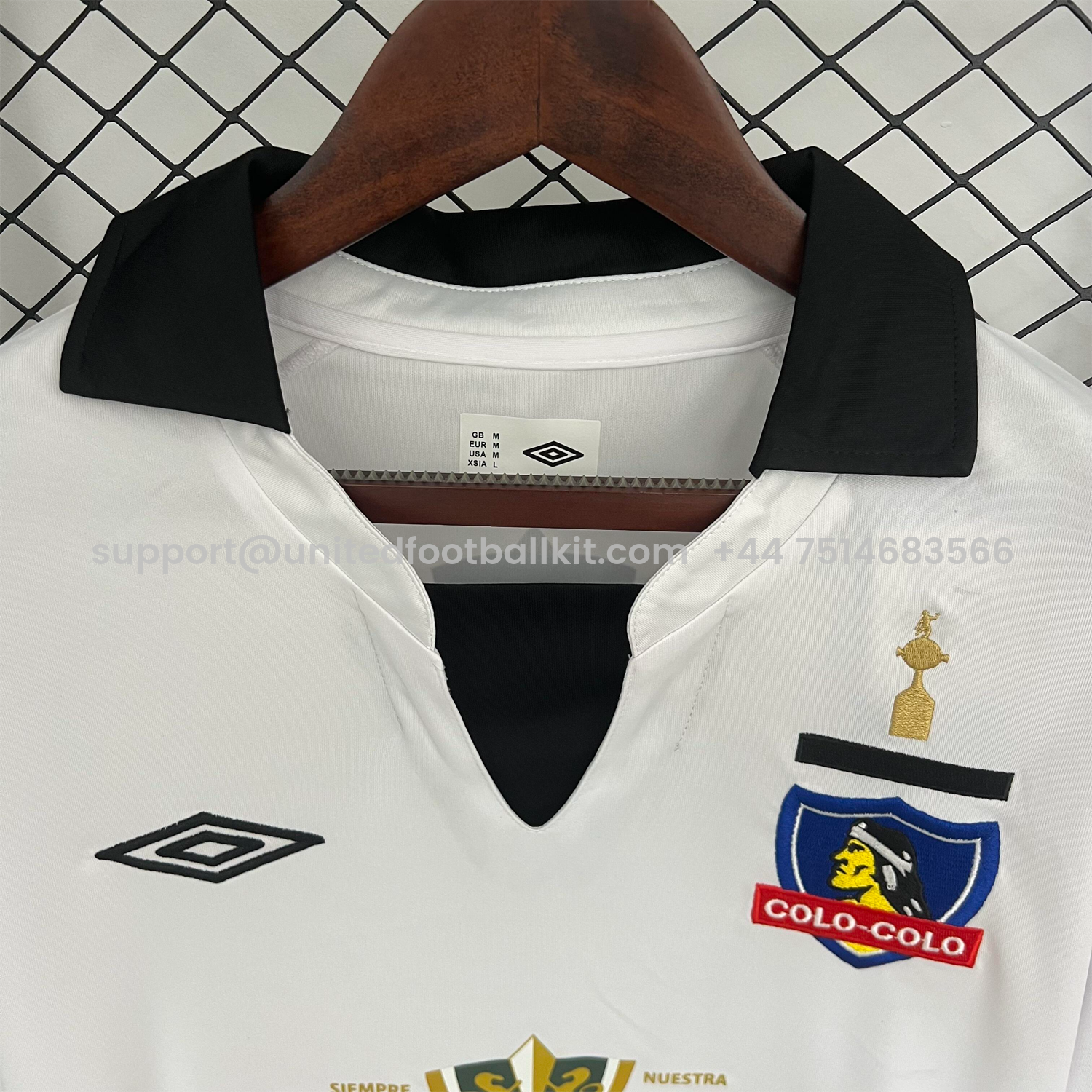 Unitedfootballkit.com | Retro Colo Colo 2013 Home White Jersey -Customize Name, Number and Patch | Worldwide Shipping