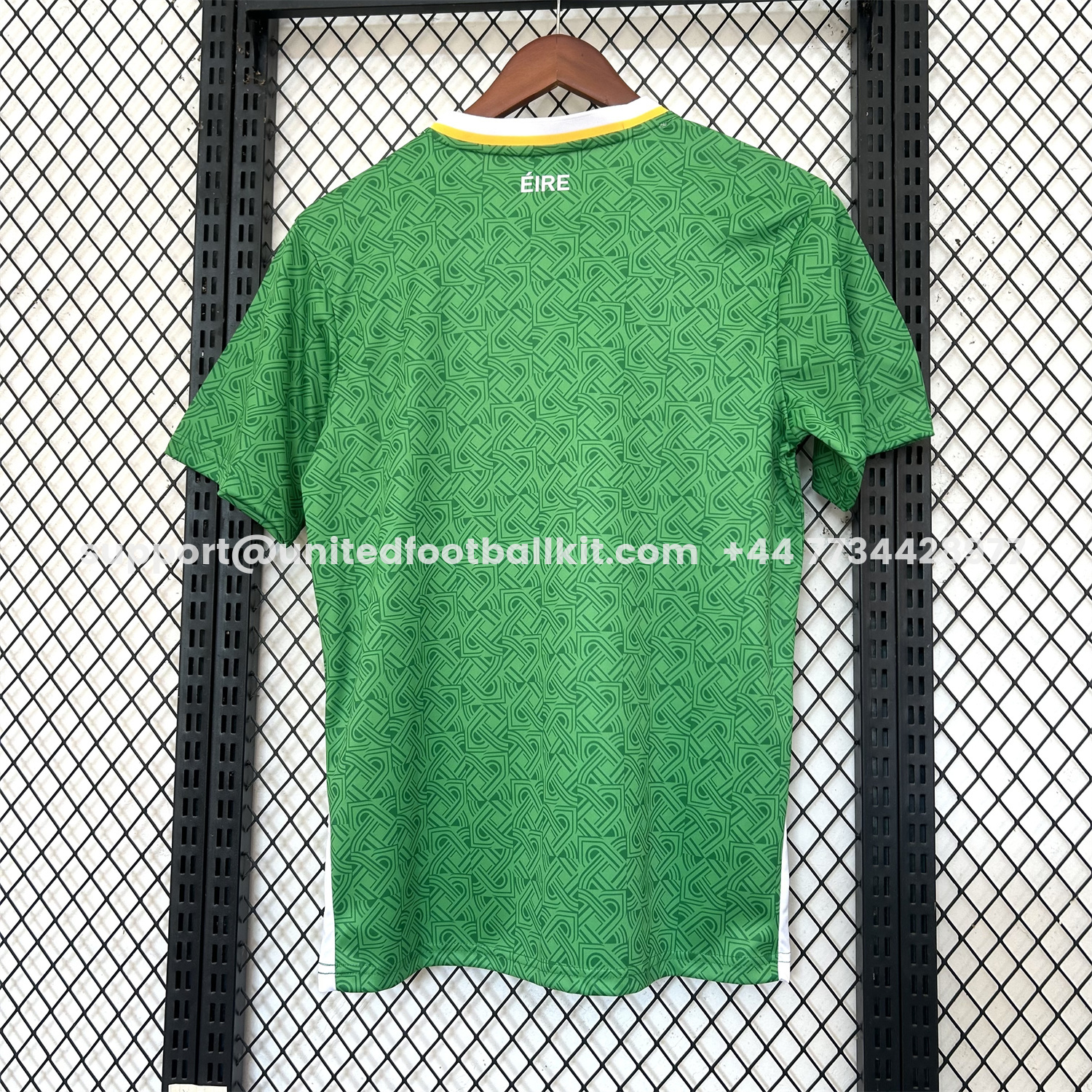 Unitedfootballkit.com | Ireland 2024 Home Jersey - Fans Version -Customize Name, Number and Patch | Worldwide Shipping