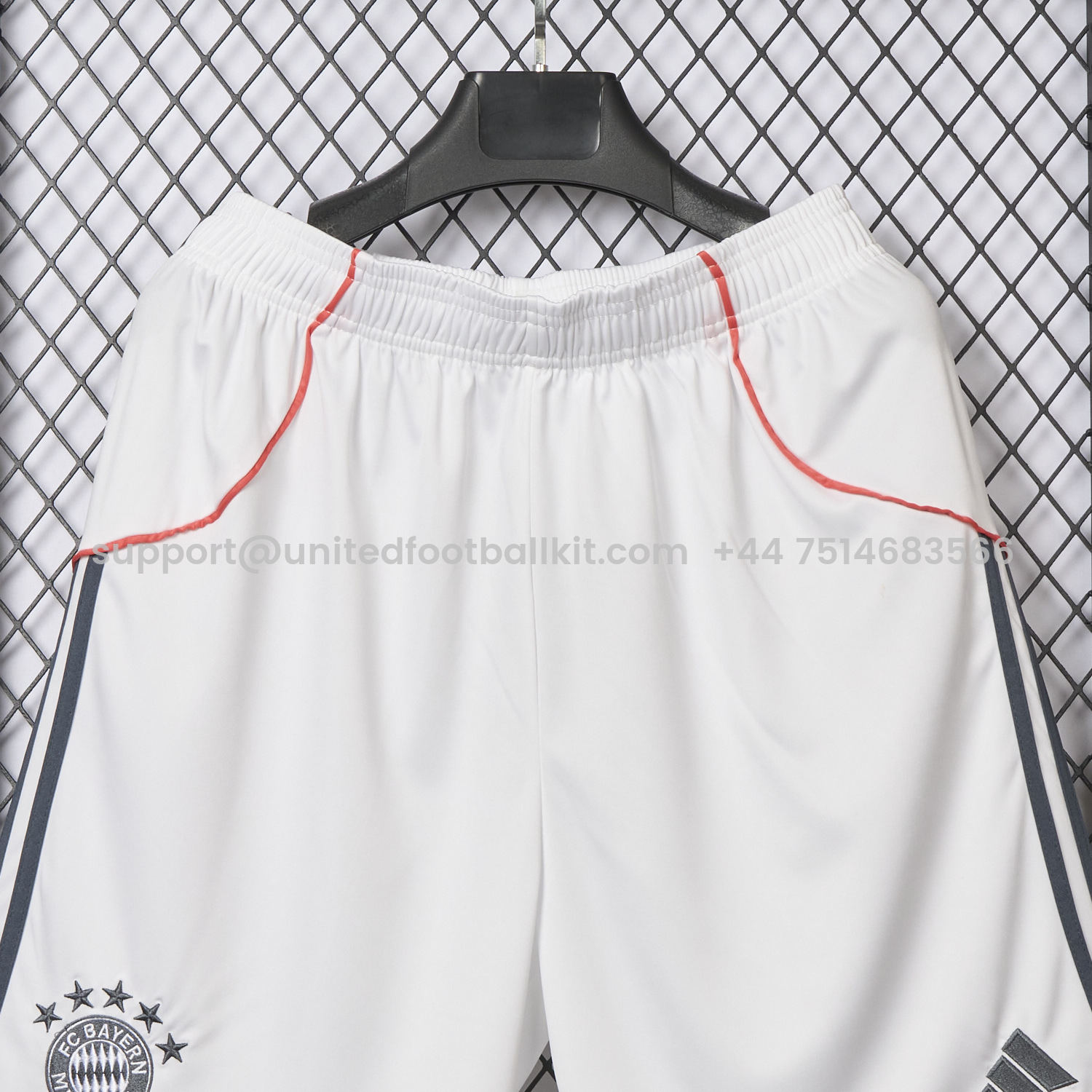 Unitedfootballkit.com | Bayern Munich 25-26 Away Shorts - Fans Version -Customize Name, Number and Patch | Worldwide Shipping