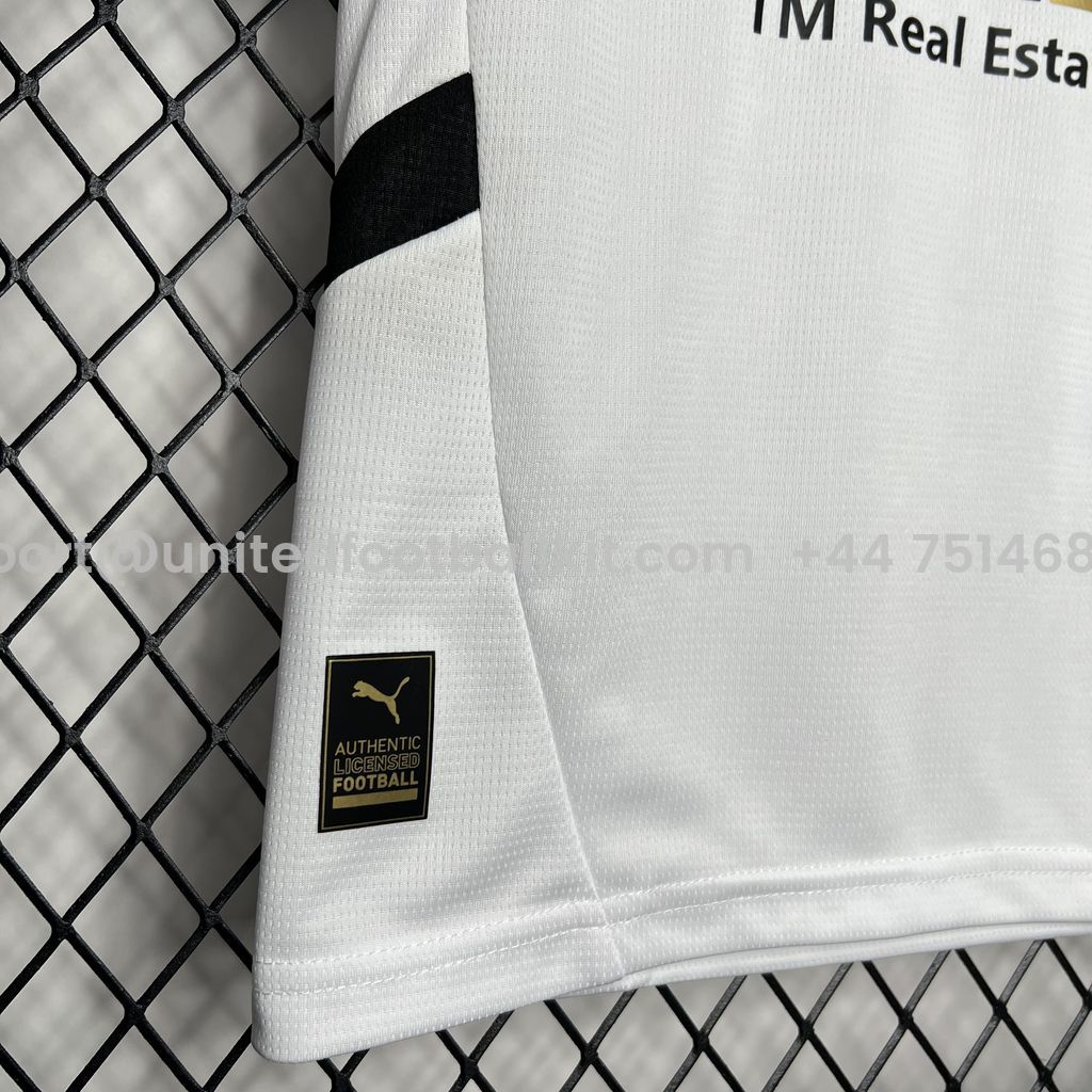 Unitedfootballkit.com | Valencia 24-25 Home Stadium Kids Kit -Customize Name, Number and Patch | Worldwide Shipping