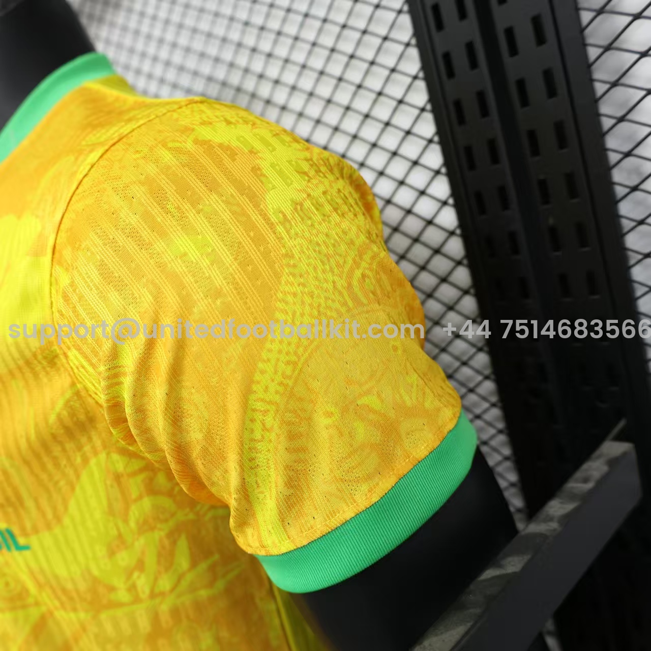 Unitedfootballkit.com | Brazil 2024-25 Christ the Redeemer Statue Jersey - Player Version -Customize Name, Number and Patch | Worldwide Shipping