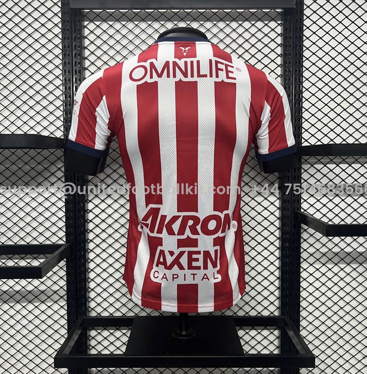 Unitedfootballkit.com | Chivas de Guadalajara 24-25 Home Stadium Jersey - Player Version -Customize Name, Number and Patch | Worldwide Shipping