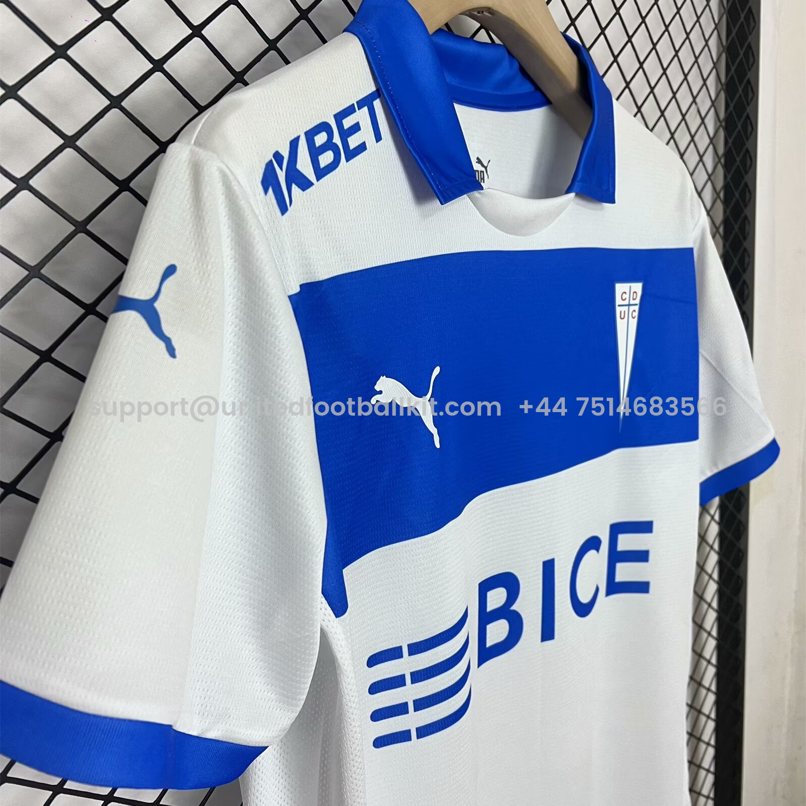 Unitedfootballkit.com | Universidad Católica del Chile 2025 Home Jersey - Fans Version -Customize Name, Number and Patch | Worldwide Shipping