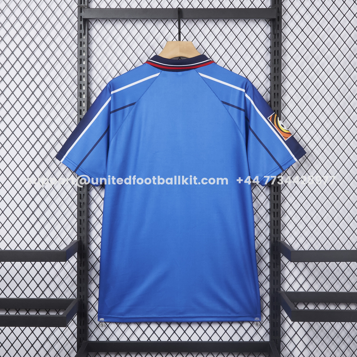 Unitedfootballkit.com | Retro Fortuna Düsseldorf 1997-98 Away Jersey -Customize Name, Number and Patch | Worldwide Shipping