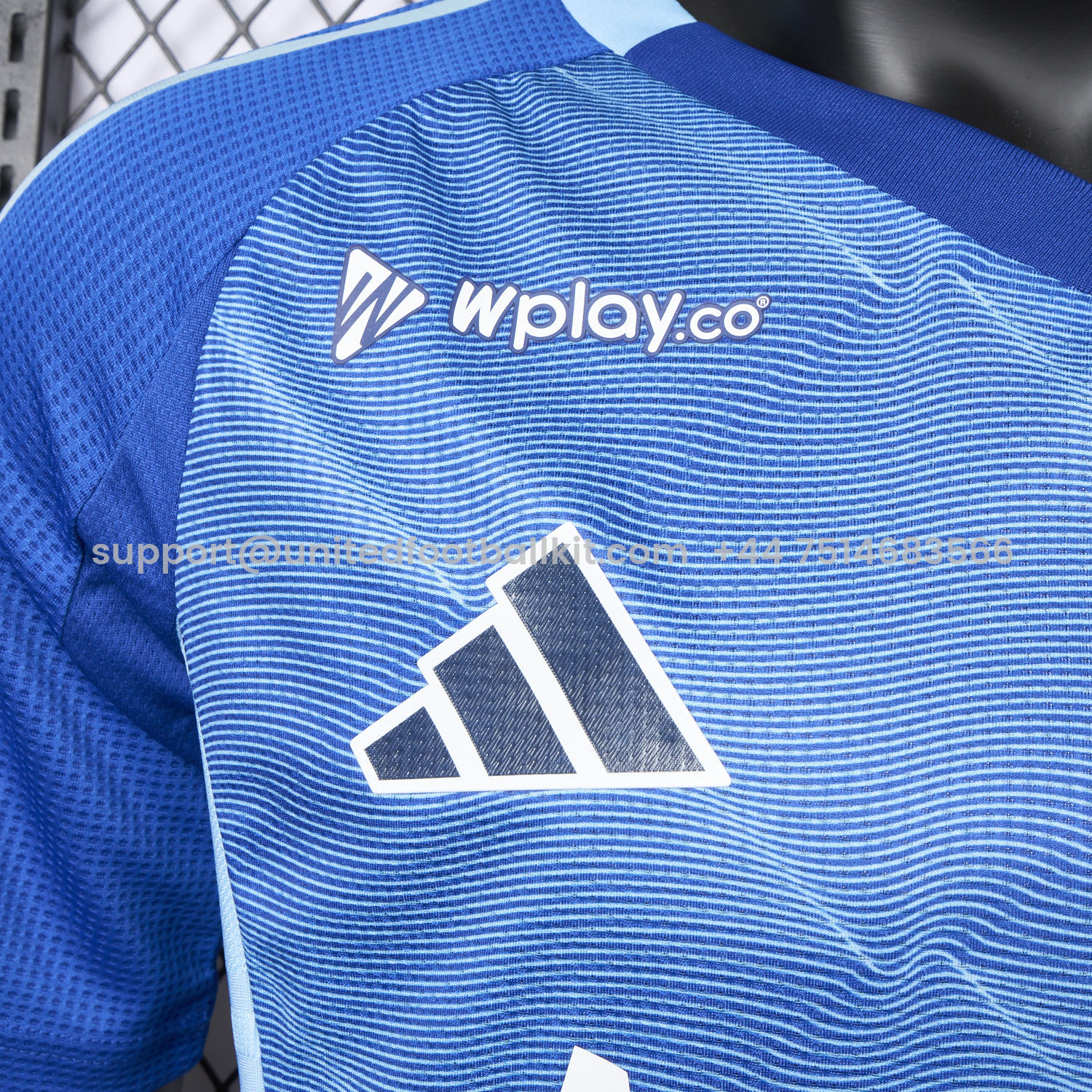 Unitedfootballkit.com | Millonarios 25-26 Home Jersey - Player Version -Customize Name, Number and Patch | Worldwide Shipping