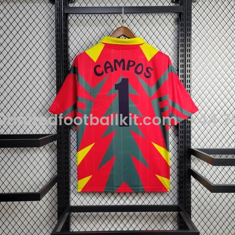 Unitedfootballkit.com | Retro Mexico 1998 World Cup Goalkeeper Red Jersey -Customize Name, Number and Patch | Worldwide Shipping