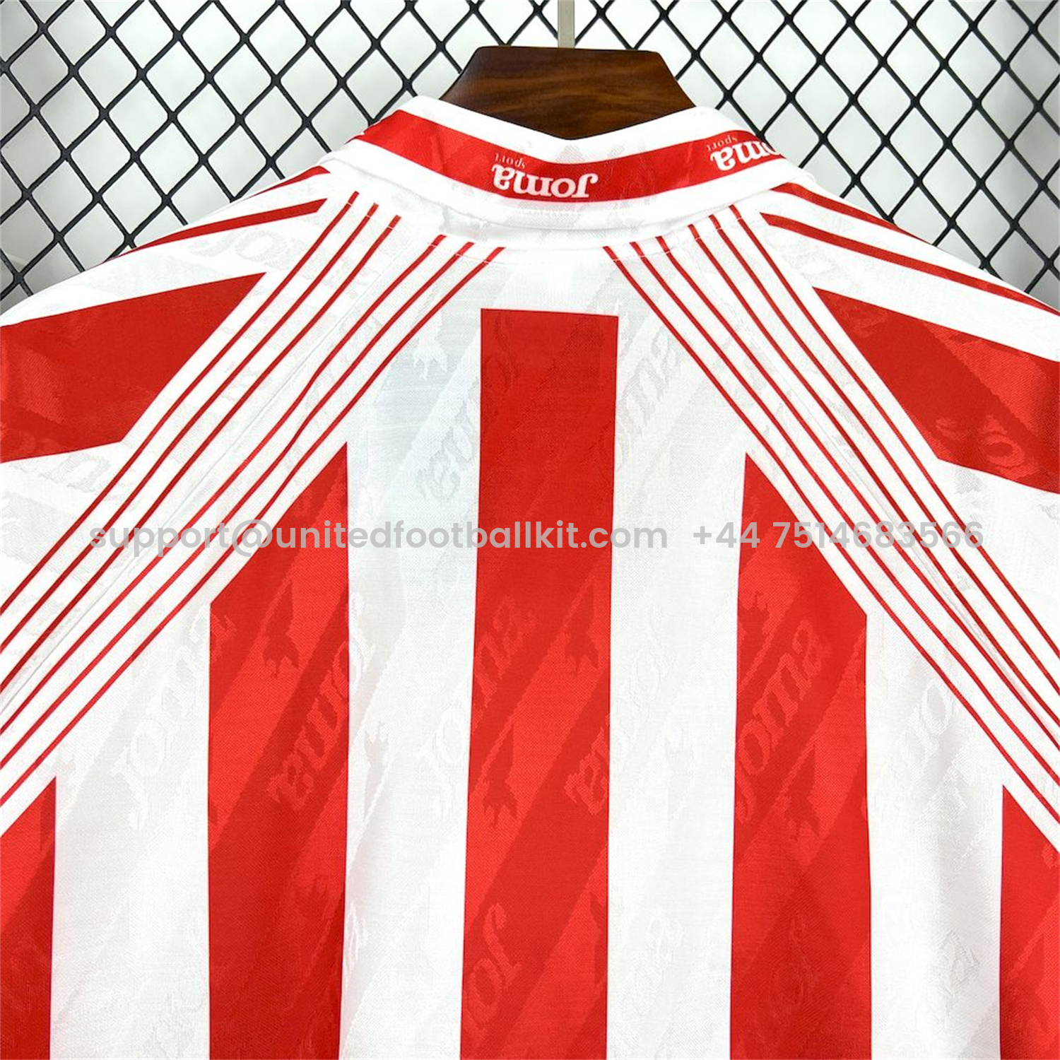 Unitedfootballkit.com | Retro Sporting de Gijon 1994-95 Home Jersey -Customize Name, Number and Patch | Worldwide Shipping