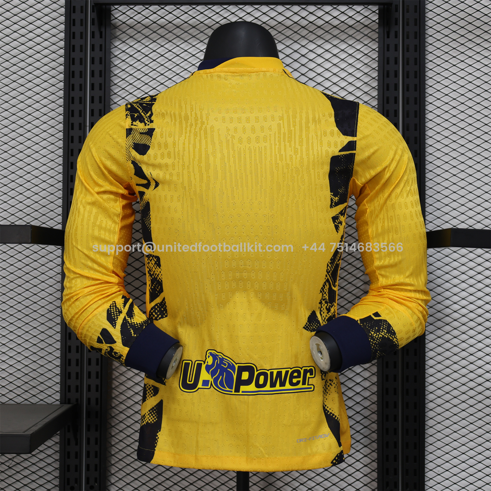 Unitedfootballkit.com | Inter Milan 24-25 Third Long Sleeves Jersey - Player Version -Customize Name, Number and Patch | Worldwide Shipping