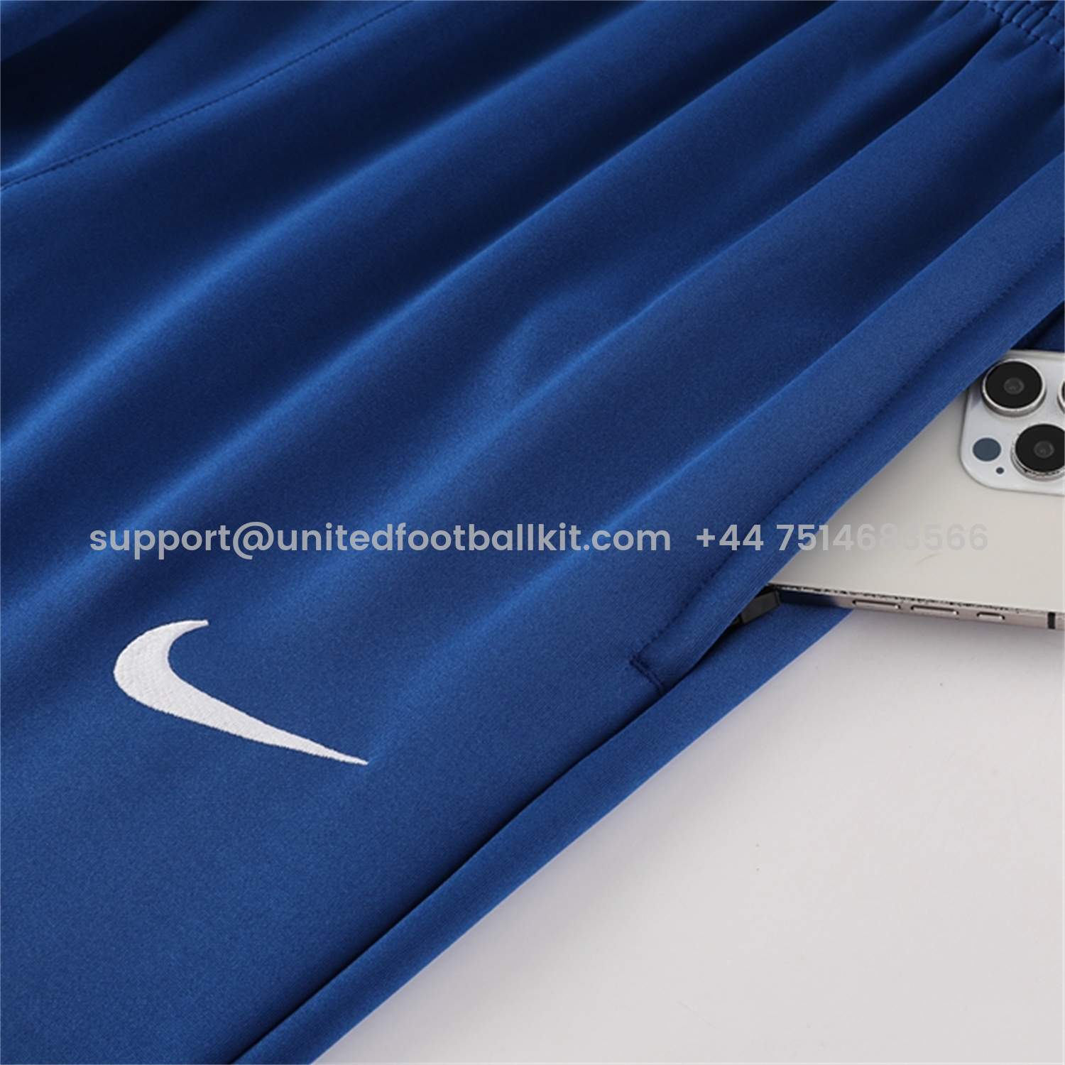 Unitedfootballkit.com | Paris Saint-Germain PSG 25-26 Jacket Training Tracksuit - Blue Jackets and Pants -Customize Name, Number and Patch | Worldwide Shipping