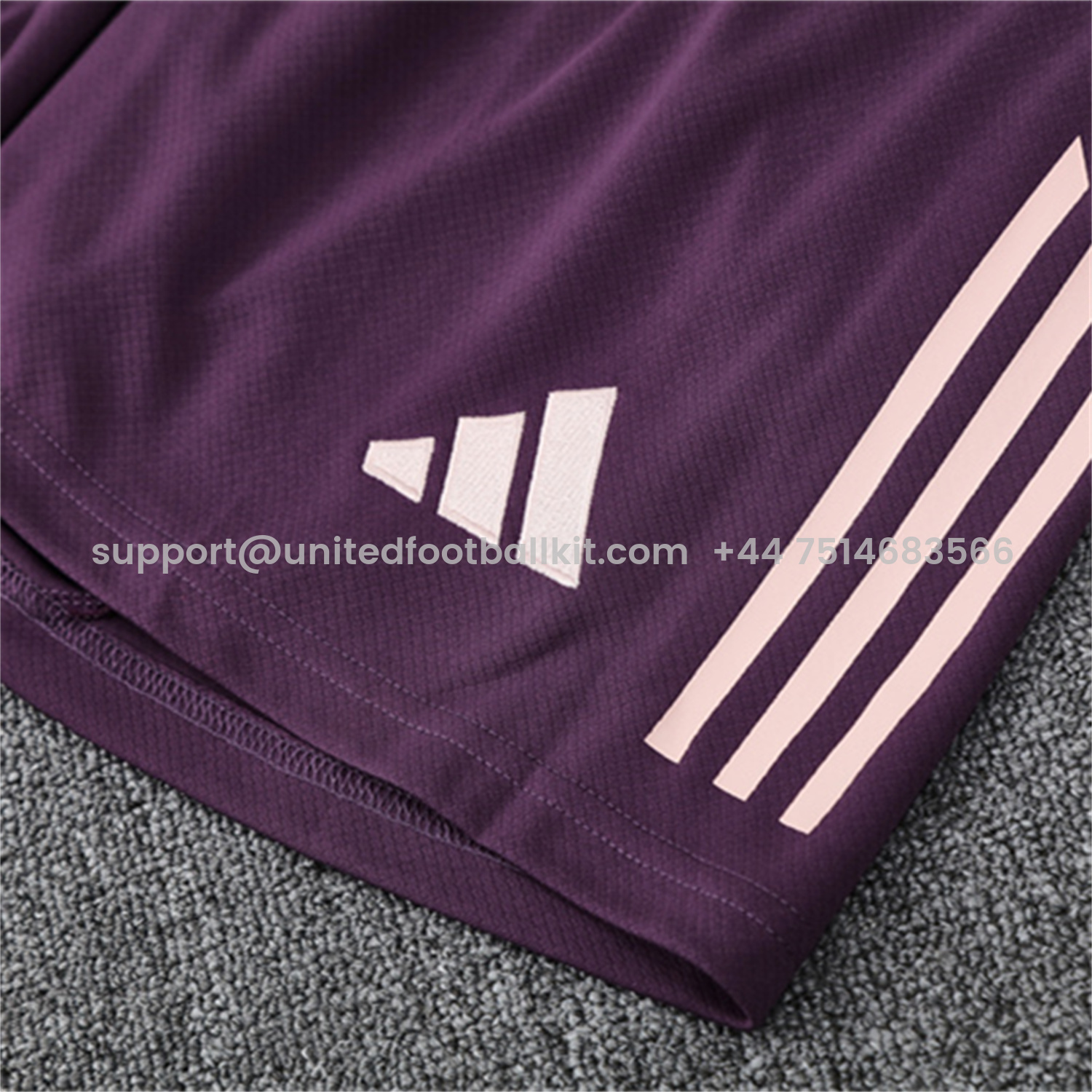 Unitedfootballkit.com | Arsenal 24-25 Short-Sleeve Training Set - Purple -Customize Name, Number and Patch | Worldwide Shipping
