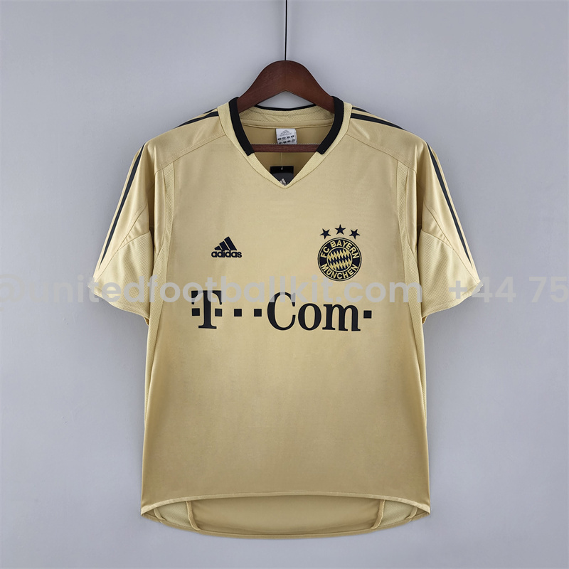 Unitedfootballkit.com | Retro Bayern Munich 2004-05 Away Jersey -Customize Name, Number and Patch | Worldwide Shipping
